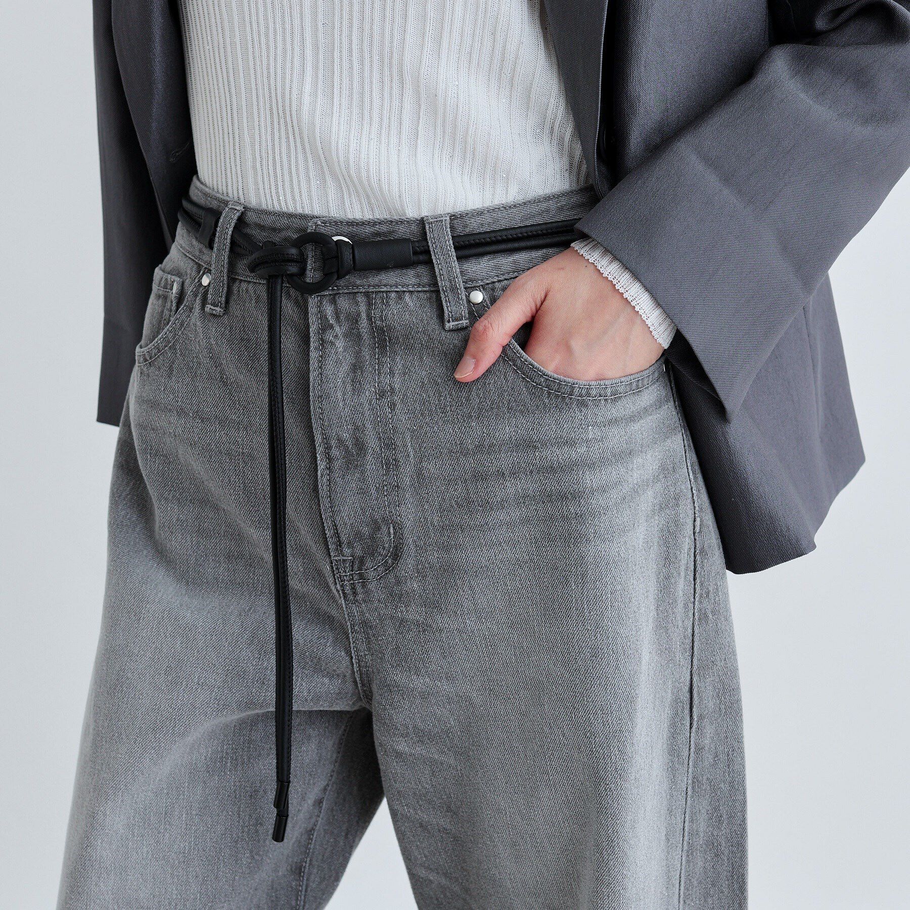 GALLEST「ワイドシームデニム」|デニム|