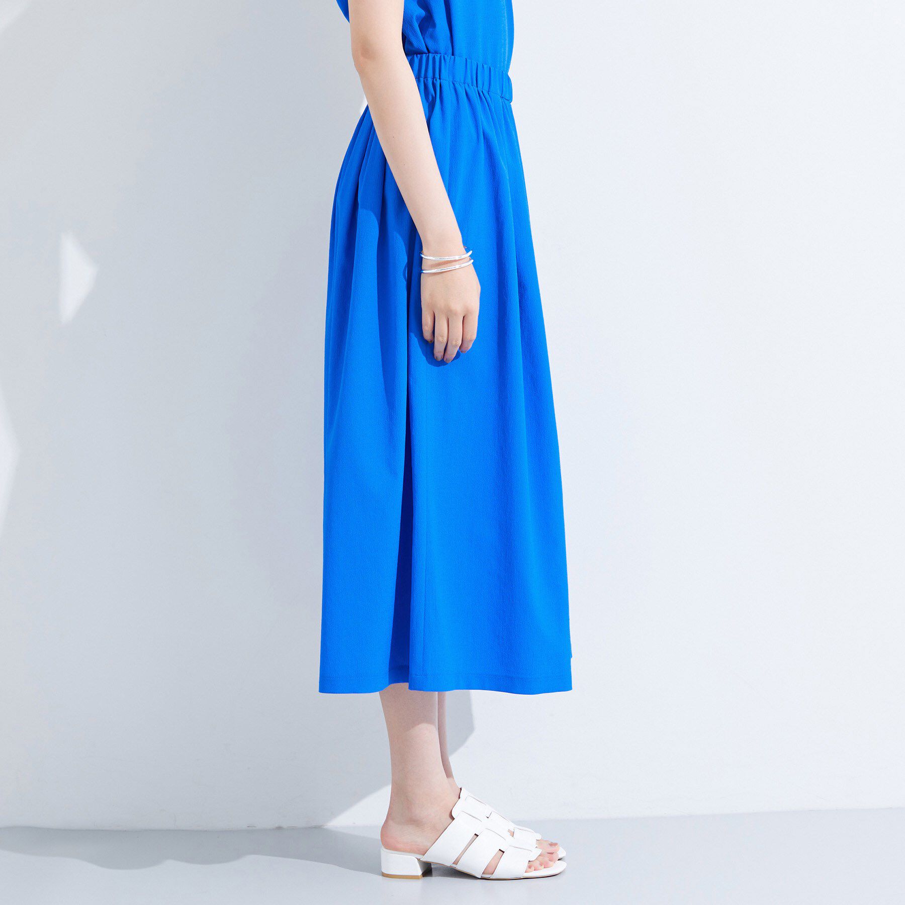 INDIVI「【クールエアー素材／UVケア／セットアップ可能】エアリーフレアパンツ」|その他|