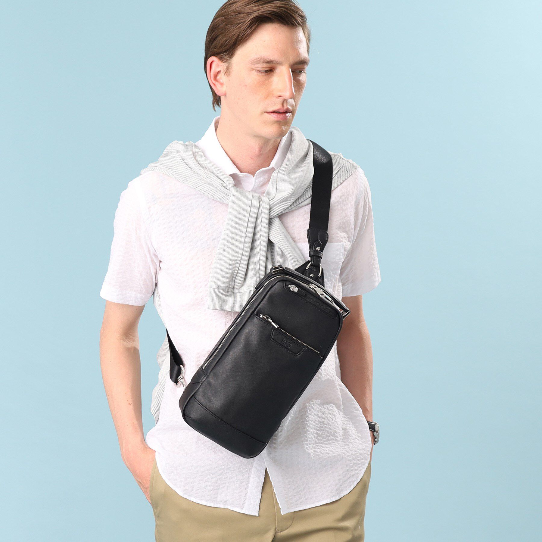 TAKEO KIKUCHI「薄マチ スマート 大人　ワンショルダーバッグ」|ショルダー・メッセンジャー|