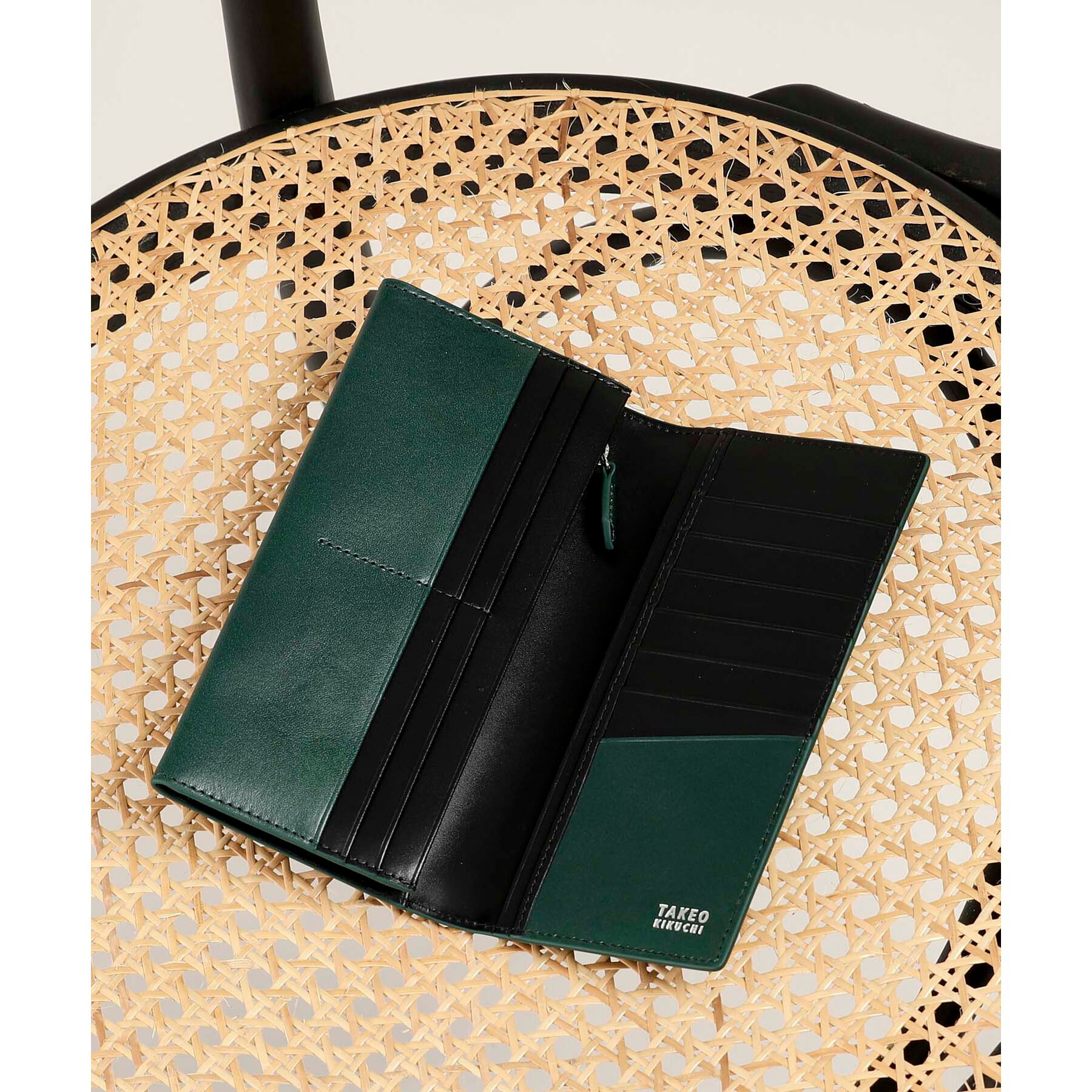 TAKEO KIKUCHI「イタリアンレザー ロングウォレット」|財布|