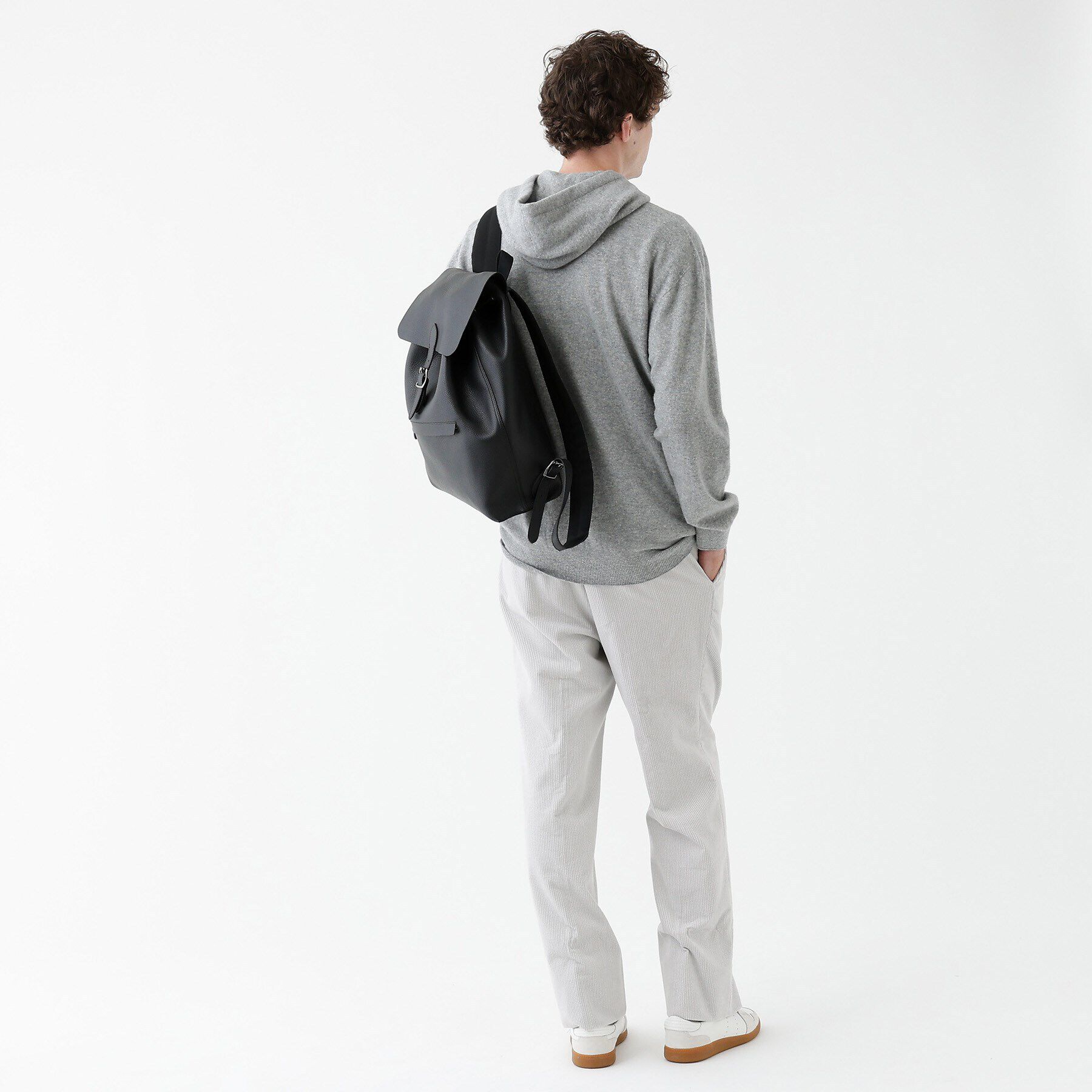 TAKEO KIKUCHI「【THE FLAGSHIP】ダブルフェイス レザーリュック」|リュック|