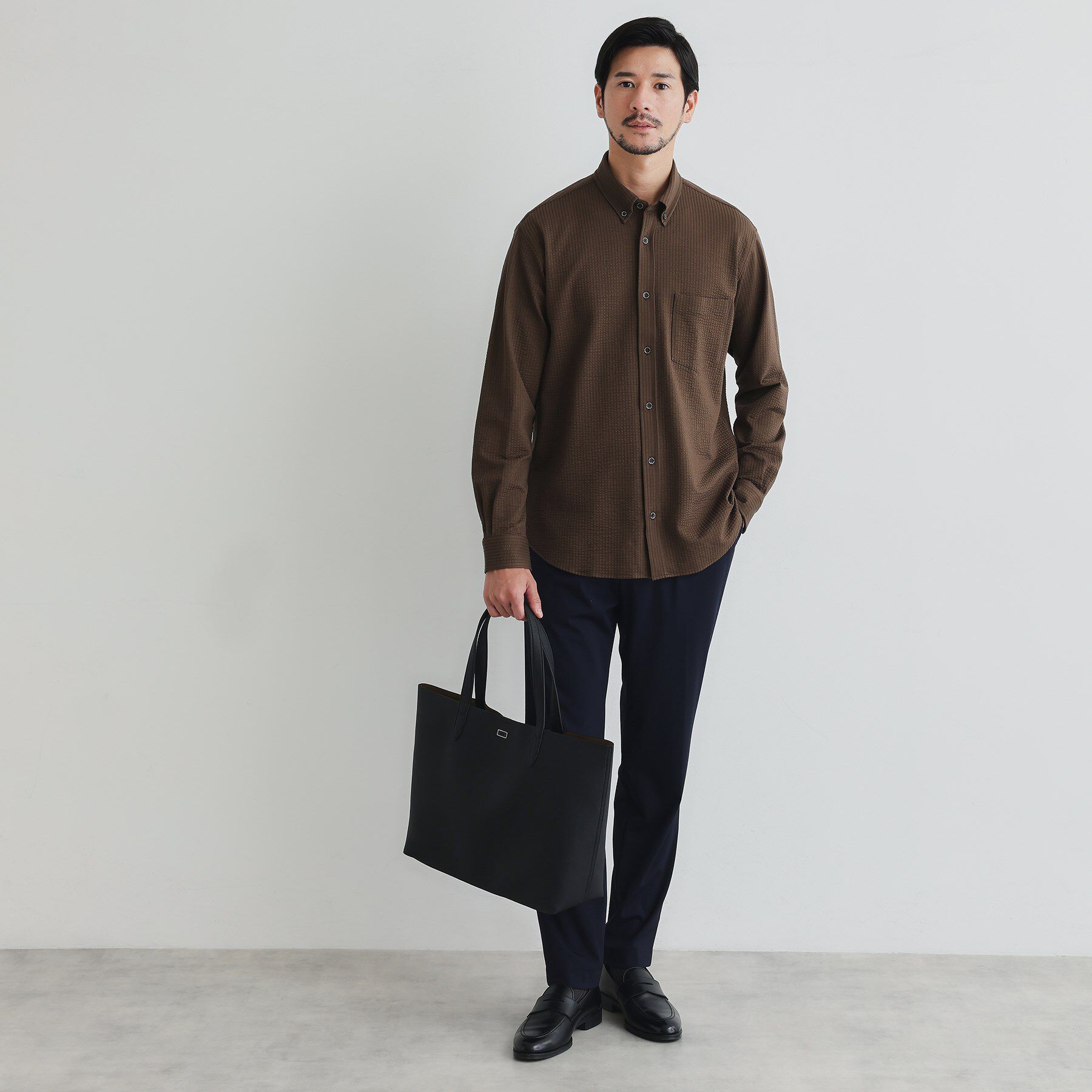 TAKEO KIKUCHI「PUボンディングトートバッグ」|トートバッグ|