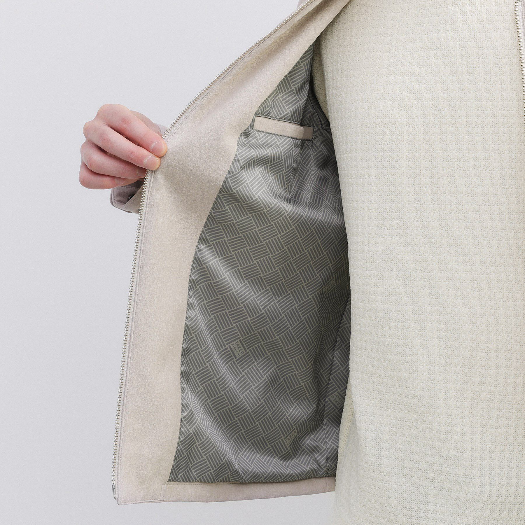 TAKEO KIKUCHI「アマレッタ（R）スウェード MA－1 ブルゾン」|ブルゾン・スタジャン|