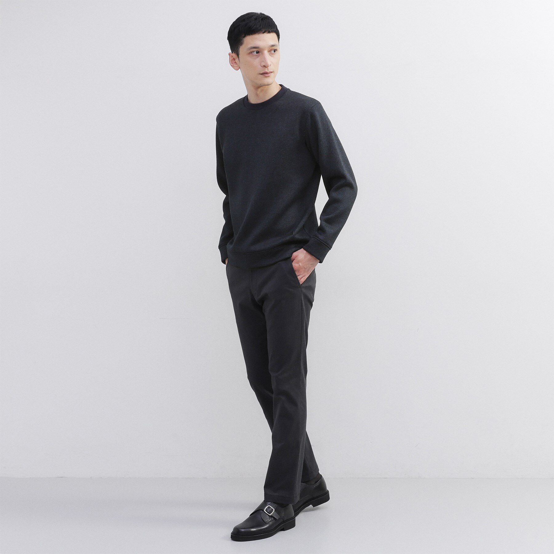 TAKEO KIKUCHI「セーターフリース プルオーバー」|Tシャツ・カットソー|