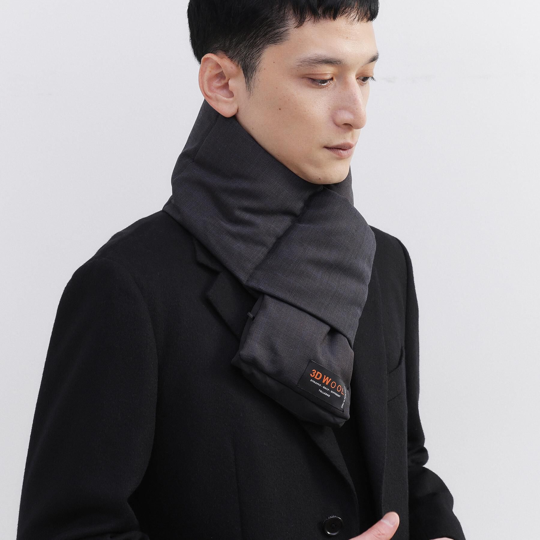 TAKEO KIKUCHI「インポートファブリック ダウンマフラー」|ストール|