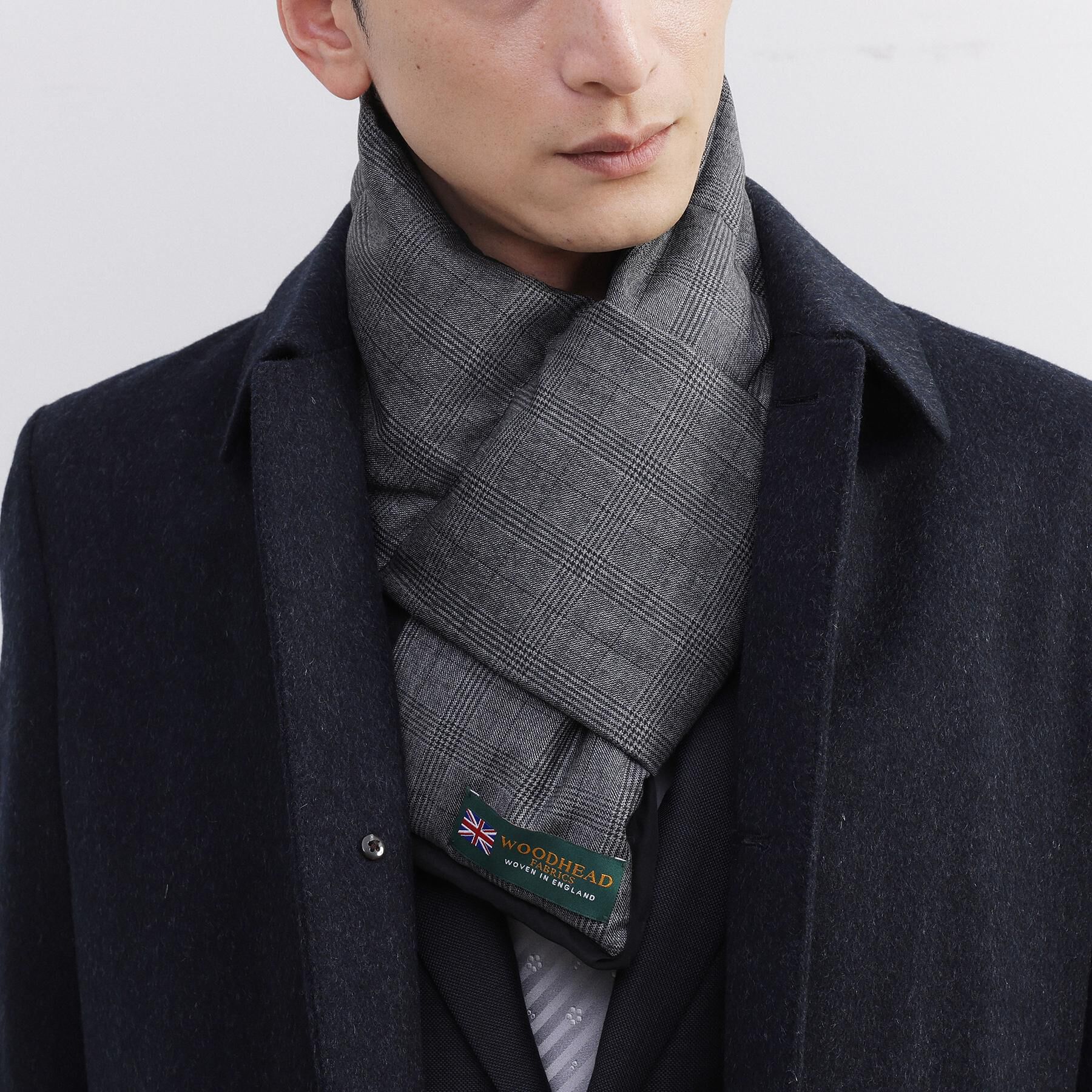 TAKEO KIKUCHI「インポートファブリック ダウンマフラー」|ストール|