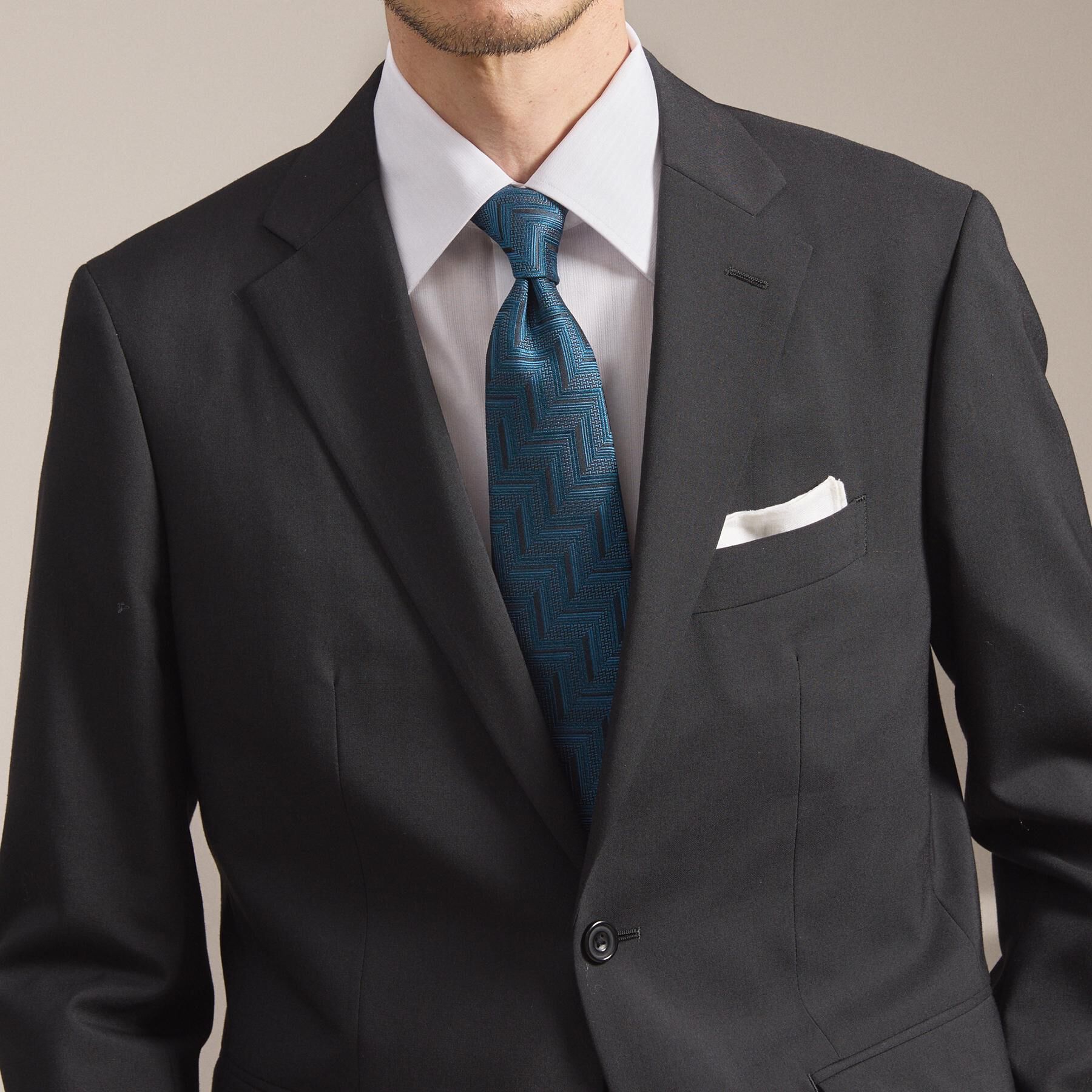 TAKEO KIKUCHI「フィラメントシルク 網代文様シャドーストライプネクタイ」|ネクタイ・蝶ネクタイ|