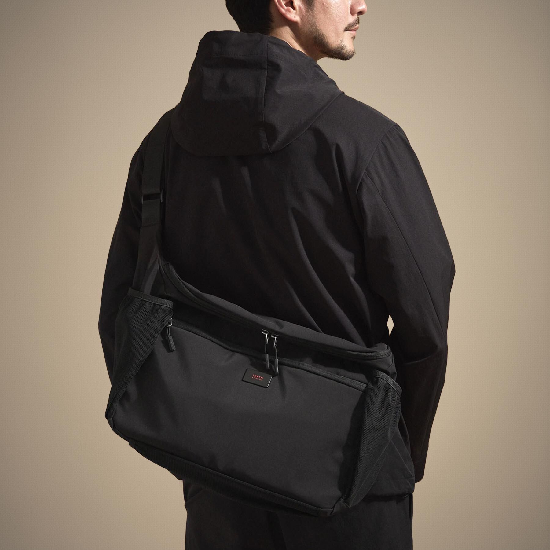 TAKEO KIKUCHI「【保冷機能】アーバンクロスショルダーバッグ」|ショルダー・メッセンジャー|ブラック(019)