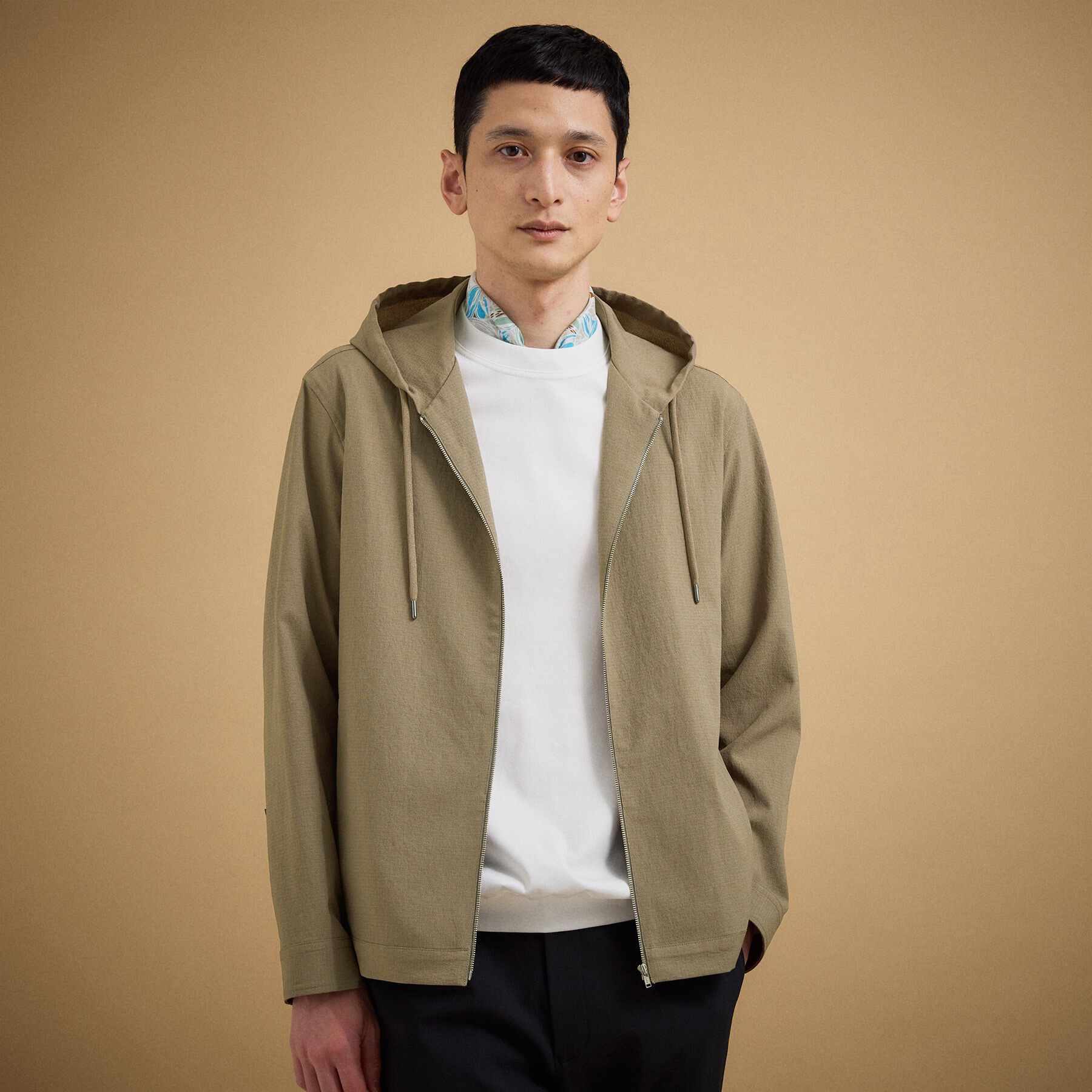 TAKEO KIKUCHI「【撥水・洗える・シワになりにくい】 リランチェ（R） フードブルゾン」|ブルゾン・スタジャン|