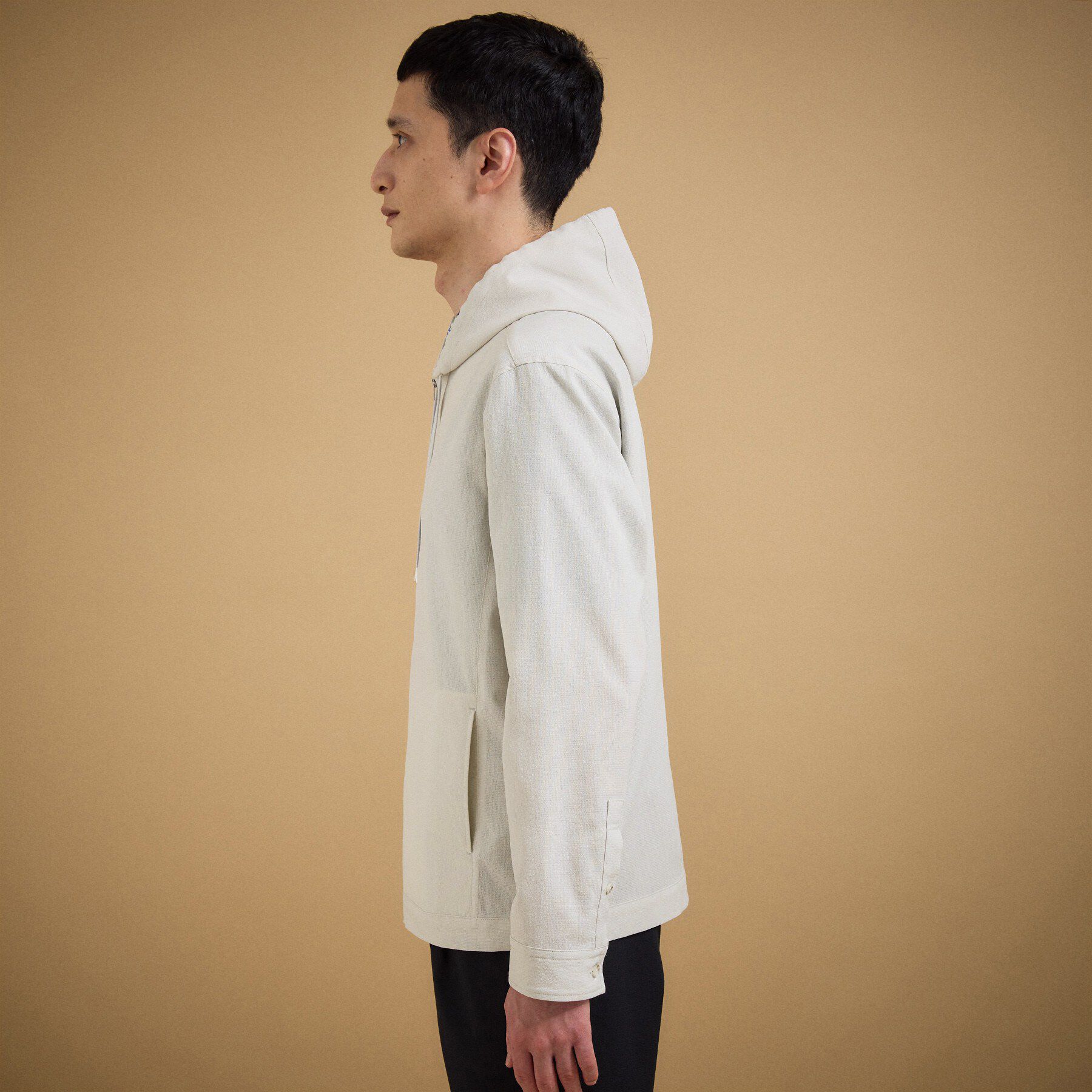 TAKEO KIKUCHI「【撥水・洗える・シワになりにくい】 リランチェ（R） フードブルゾン」|ブルゾン・スタジャン|