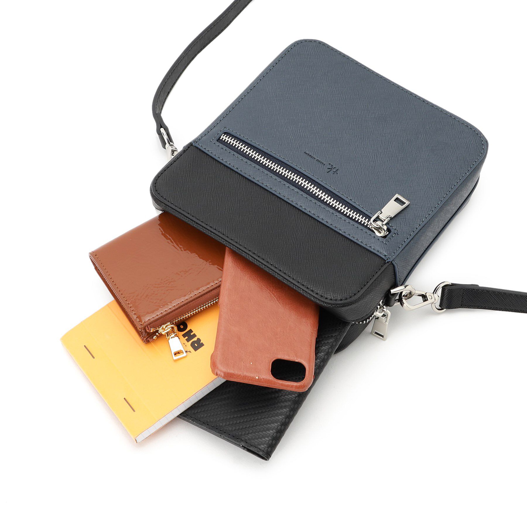 tk.TAKEO KIKUCHI「バイカラースクエアボックスショルダーバッグ」|ショルダー・メッセンジャー|