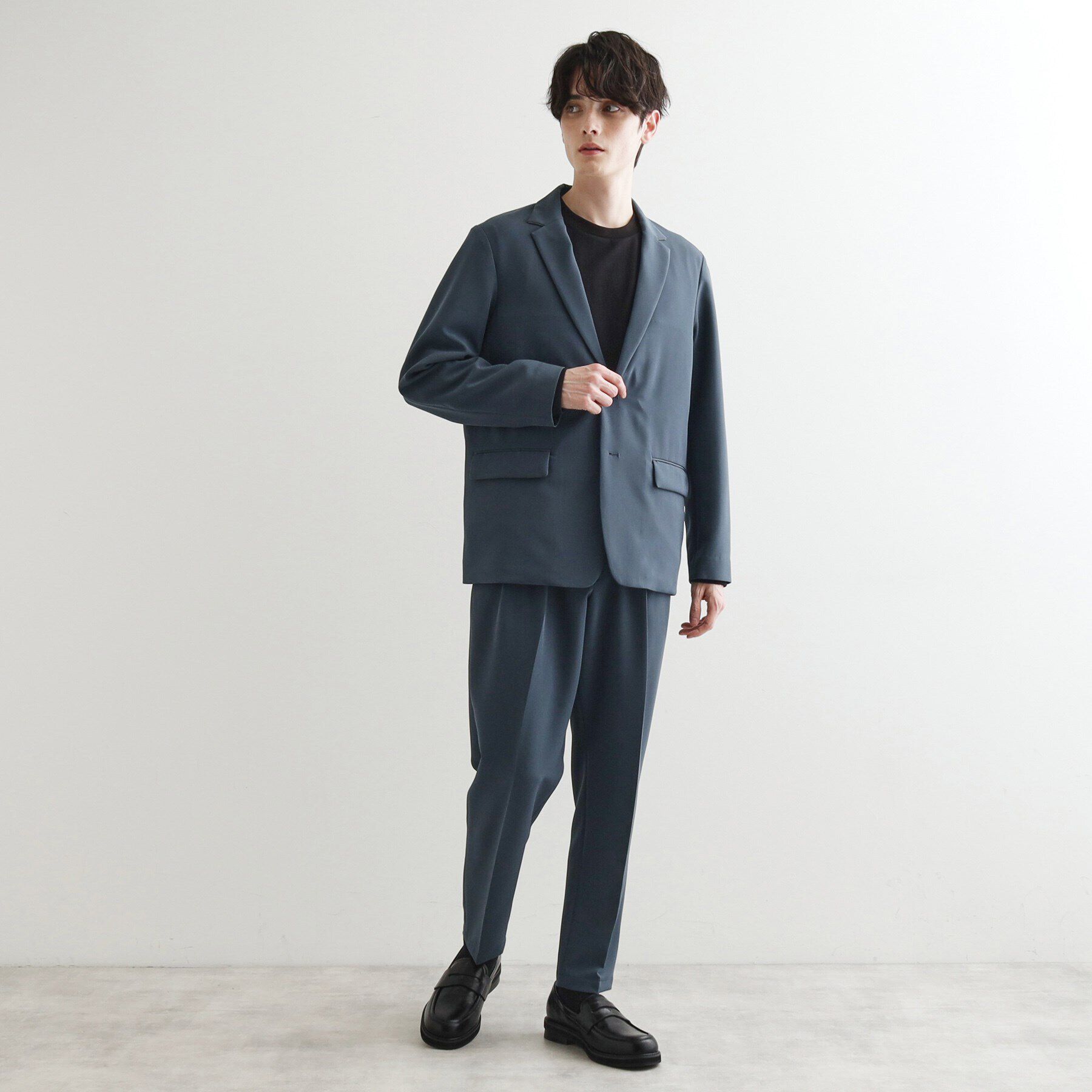 tk.TAKEO KIKUCHI「360度ストレッチテーラードジャケット（セットアップ対応）」|テーラードジャケット|