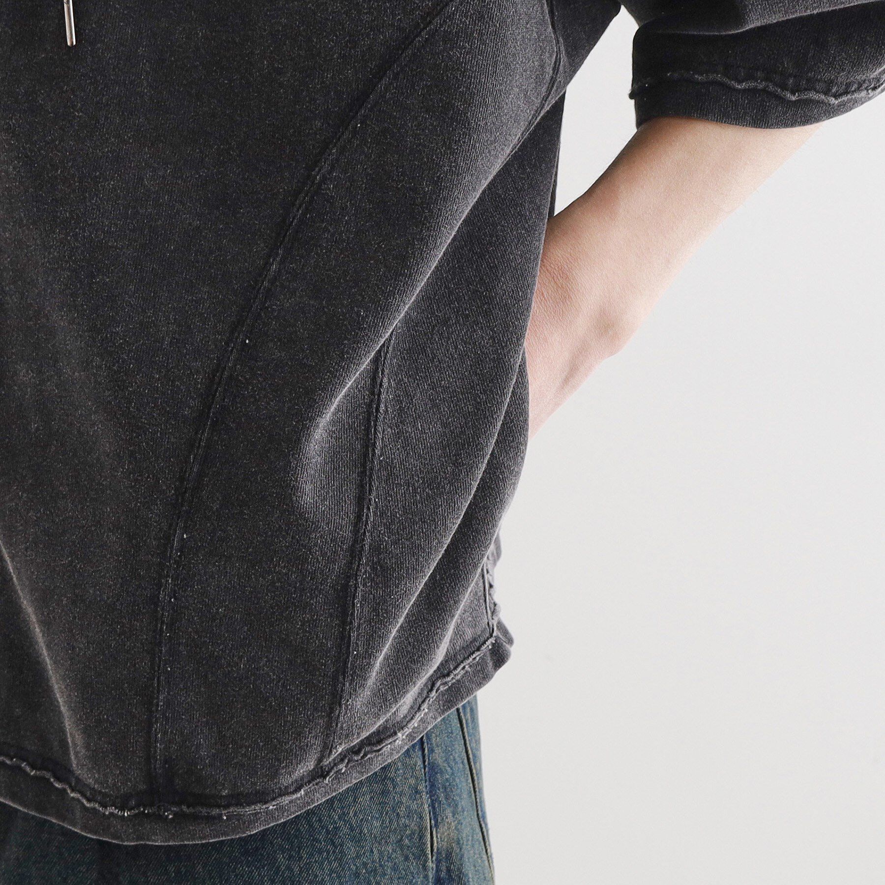 tk.TAKEO KIKUCHI「ヴィンテージライククロップドパーカ」|パーカー|