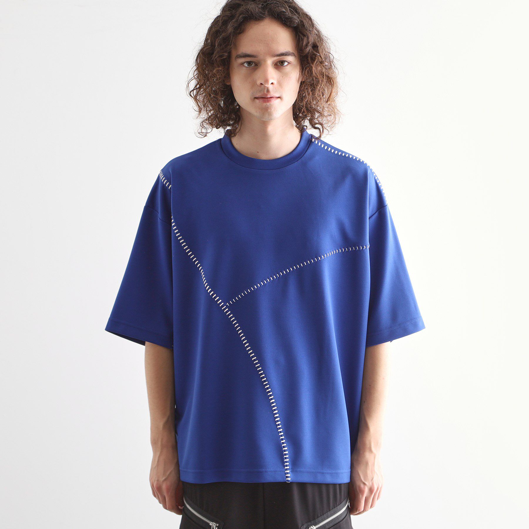 tk.TAKEO KIKUCHI「ハンドステッチスイッチカットソー」|Tシャツ・カットソー|