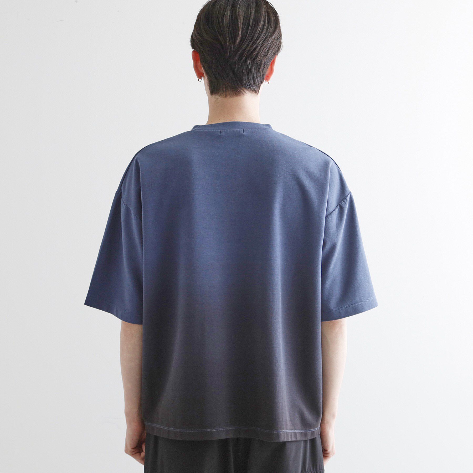 tk.TAKEO KIKUCHI「グラデーションダイ5分袖カットソー」|Tシャツ・カットソー|