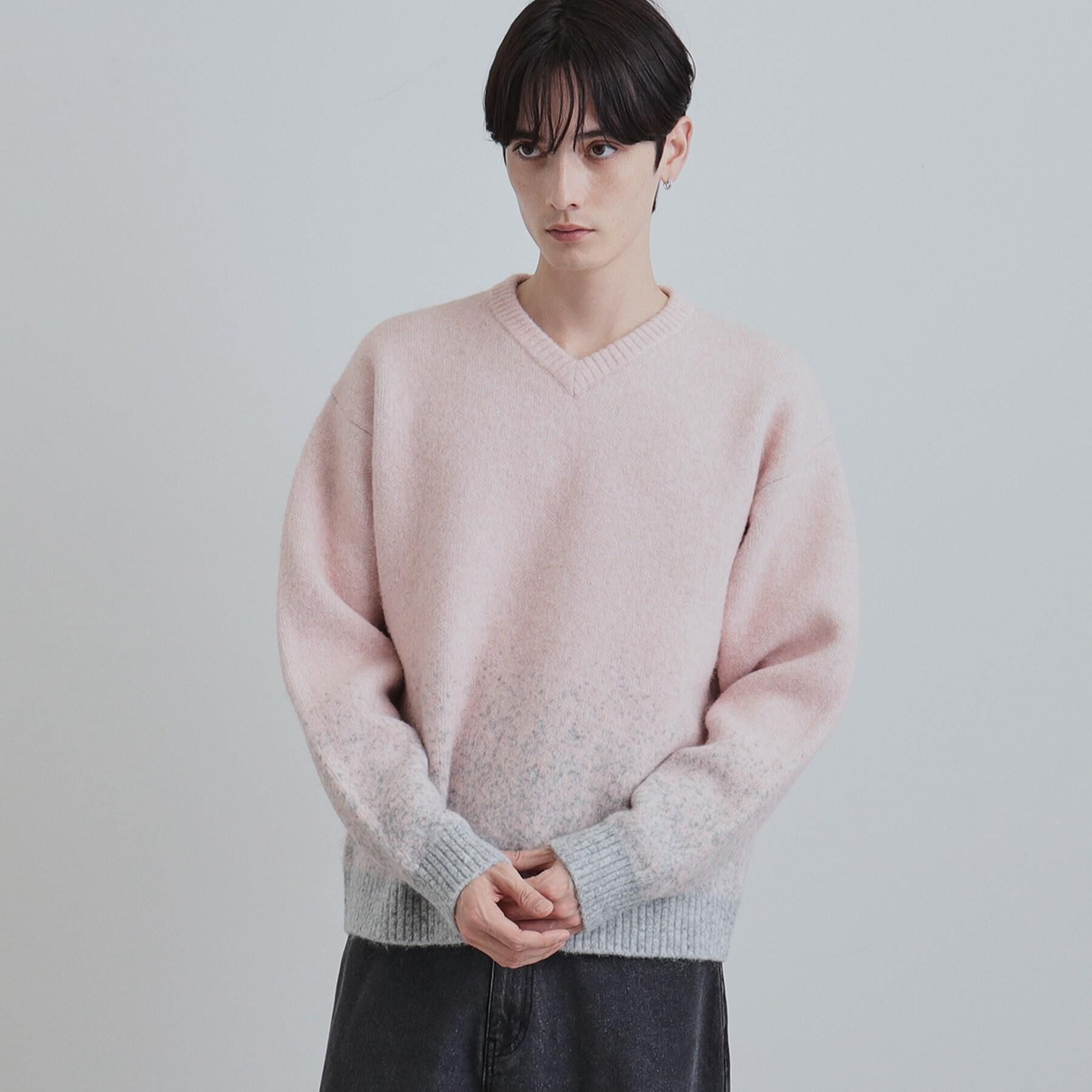 tk.TAKEO KIKUCHI「ミスティーシャギーVネックニット」|ニット・セーター|