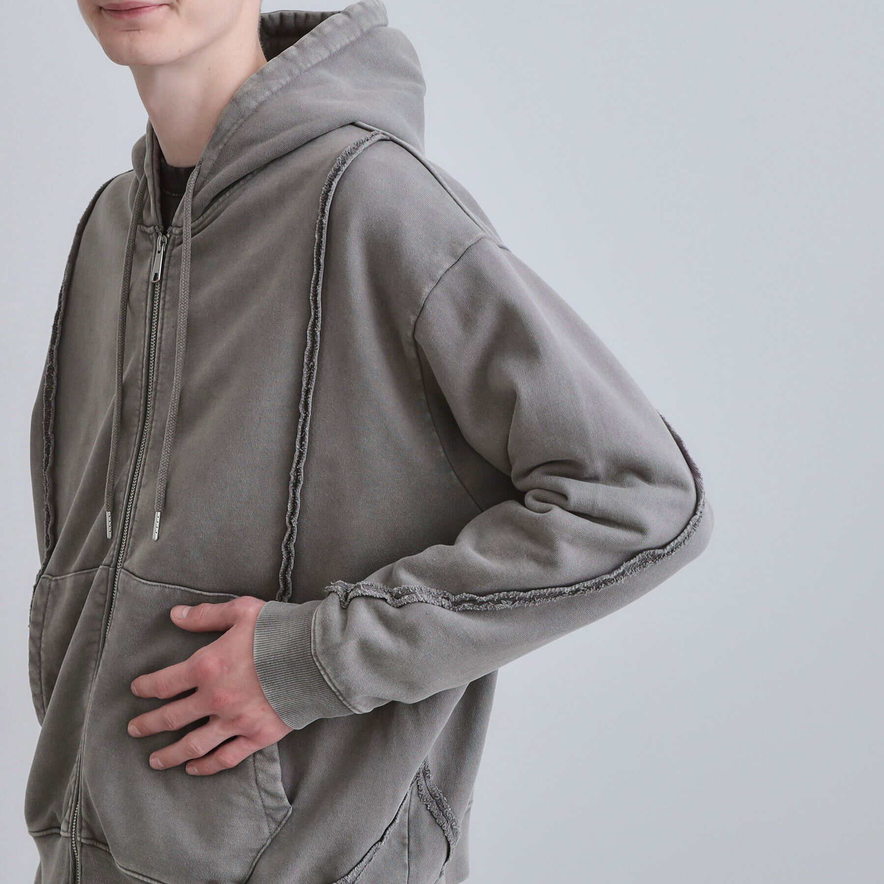 tk.TAKEO KIKUCHI「ヘヴィウェイトヴィンテージジップパーカ」|パーカー|