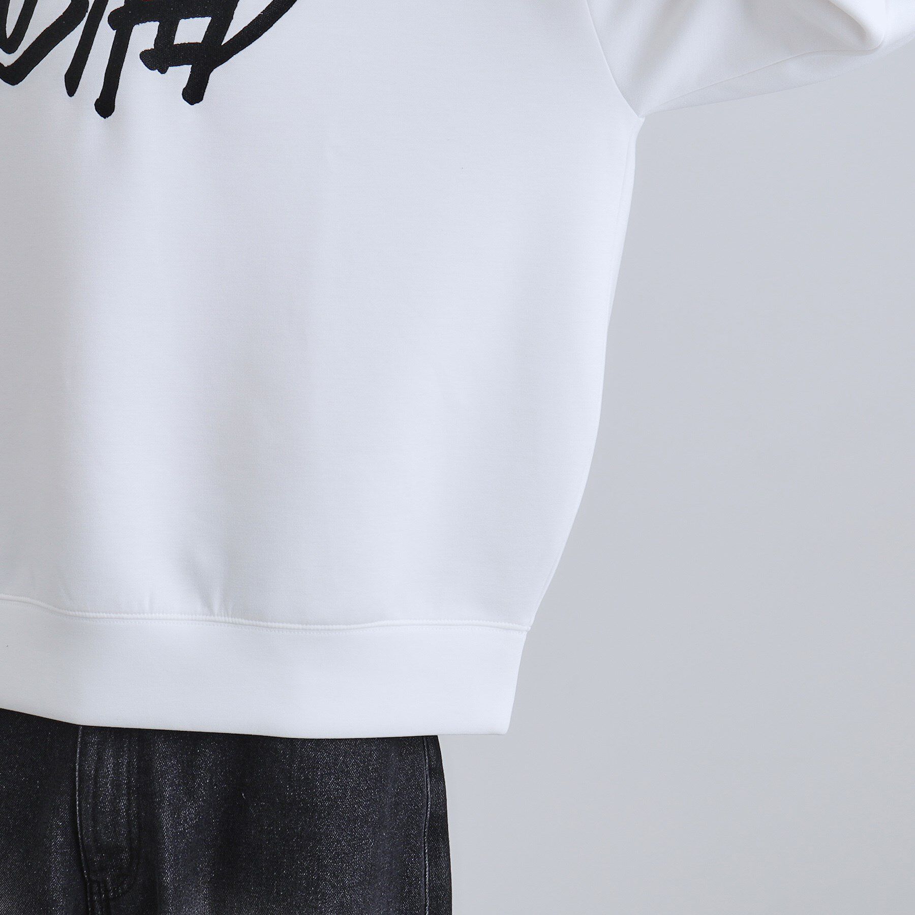 tk.TAKEO KIKUCHI「レタードエンブロレイヤーカラーカットソー」|パーカー|