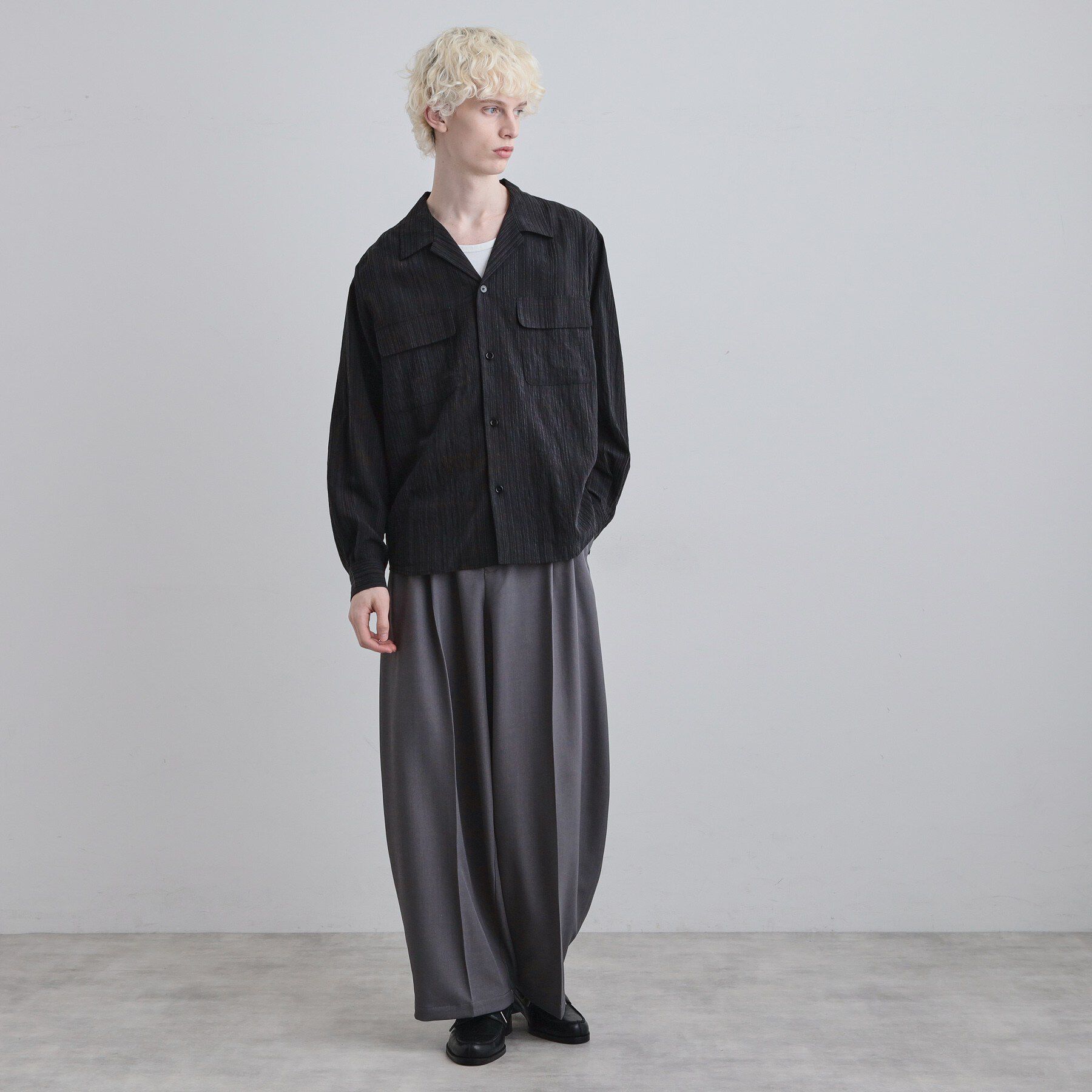 tk.TAKEO KIKUCHI「シアーストライプシャツ」|シャツ・ブラウス|