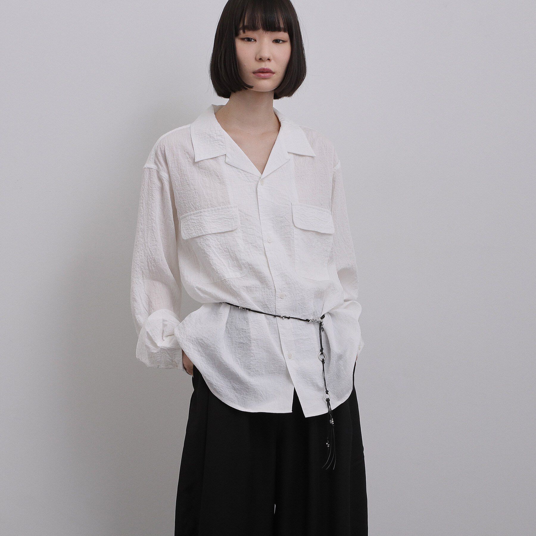 tk.TAKEO KIKUCHI「シアーストライプシャツ」|シャツ・ブラウス|