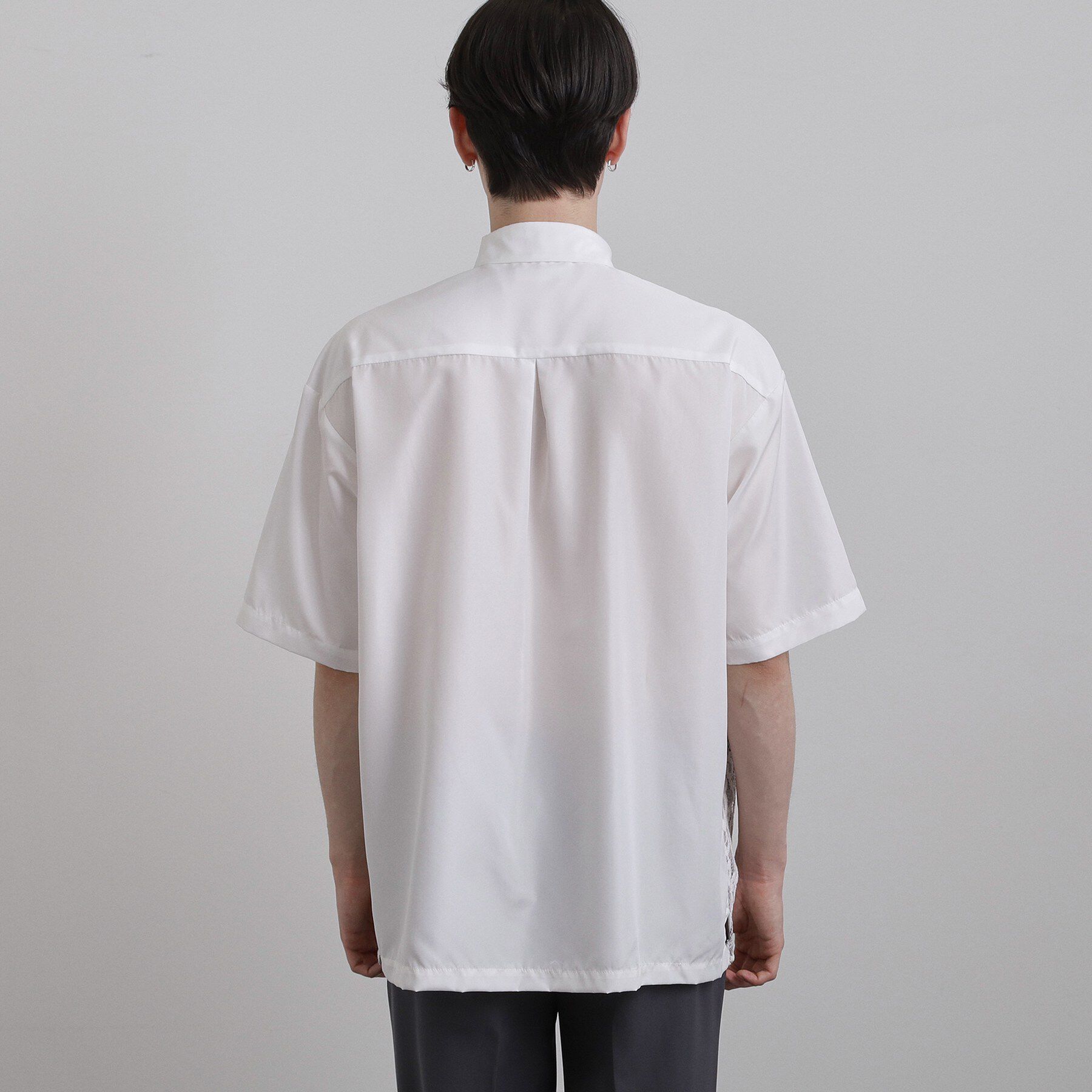 tk.TAKEO KIKUCHI「半袖レースシャツ」|シャツ・ブラウス|