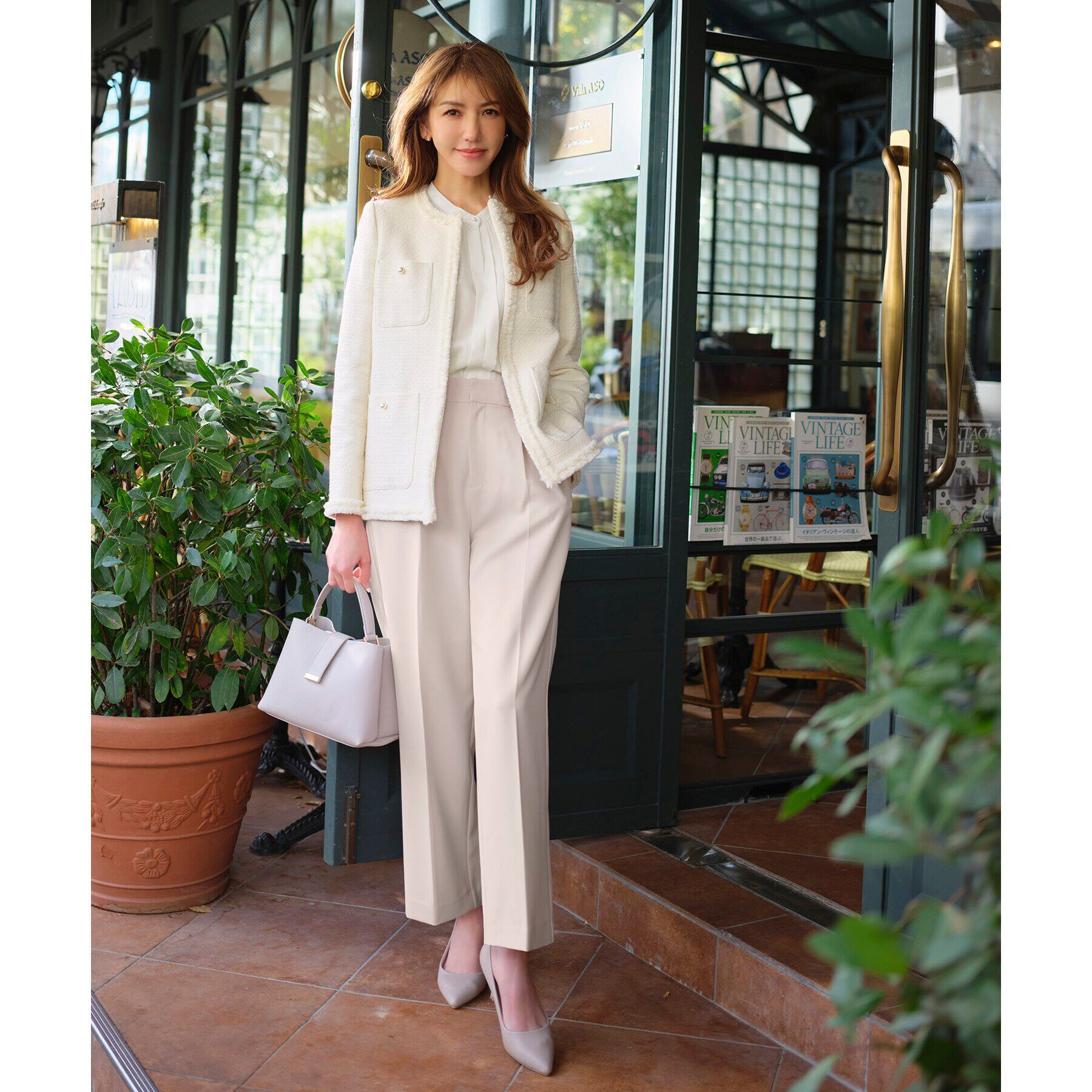 OPAQUE.CLIP「【抗菌防臭加工/7cmヒール】ベーシックパンプス/通勤・セレモニー対応」|パンプス|