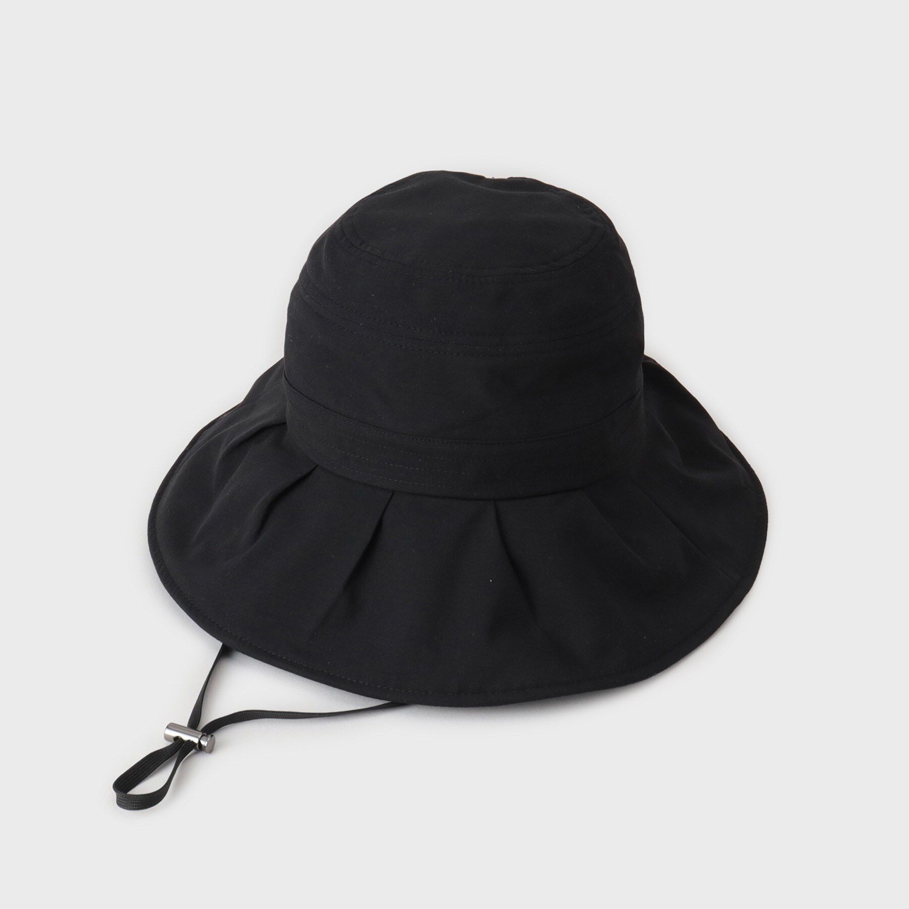 OPAQUE.CLIP「2WAYギャザーハット」|ハット|ブラック(019)