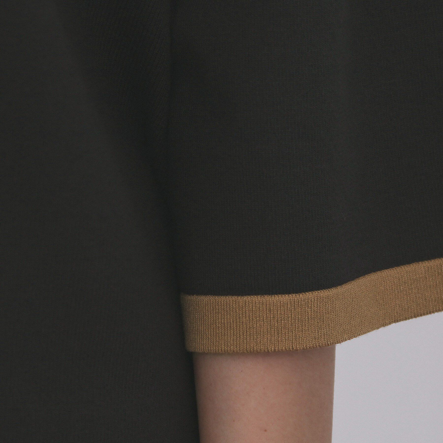 OPAQUE.CLIP「配色フレアスリーブニット【UVケア/洗濯機OK】」|ニット・セーター|