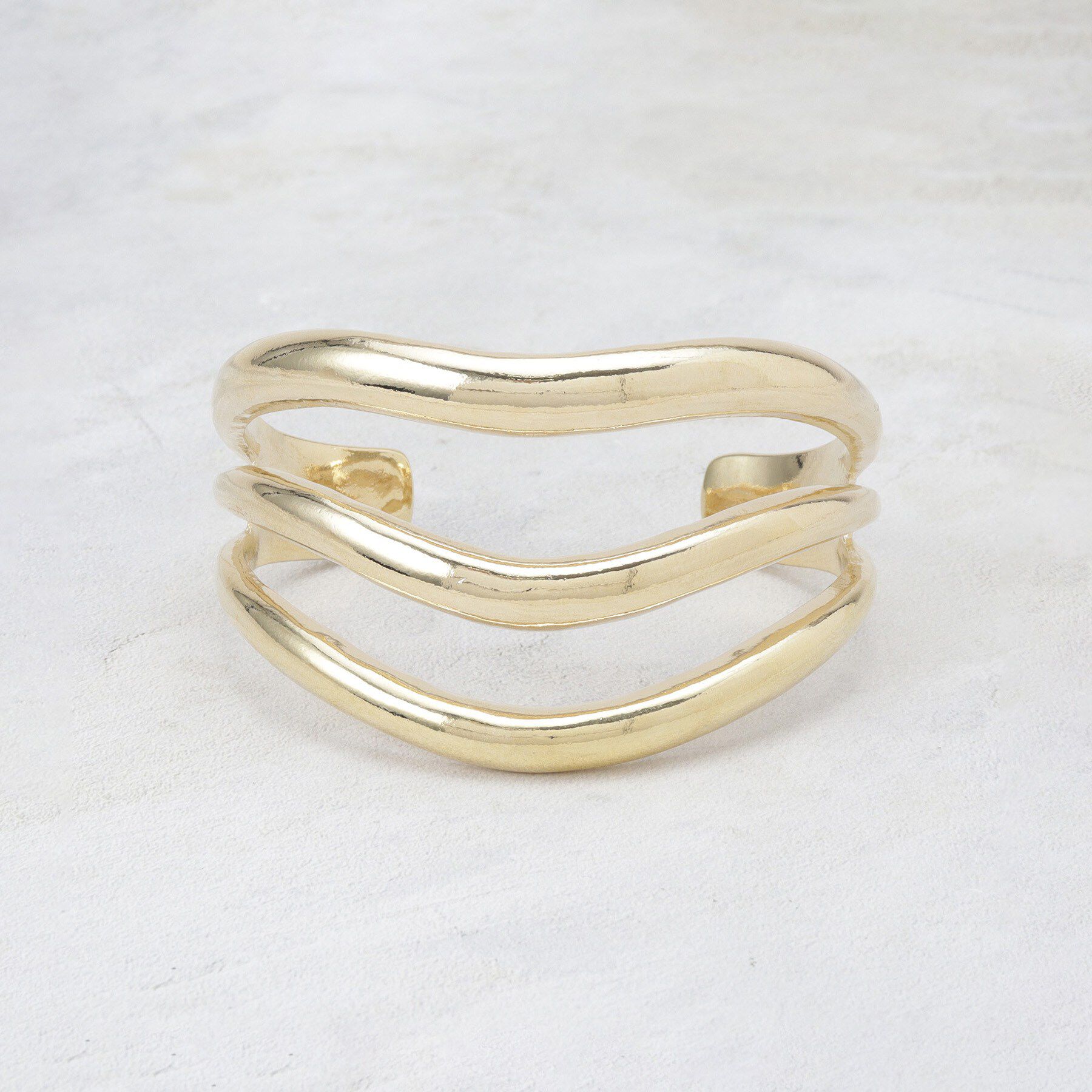 OPAQUE.CLIP「3ラインバングル」|ブレスレット・バングル|