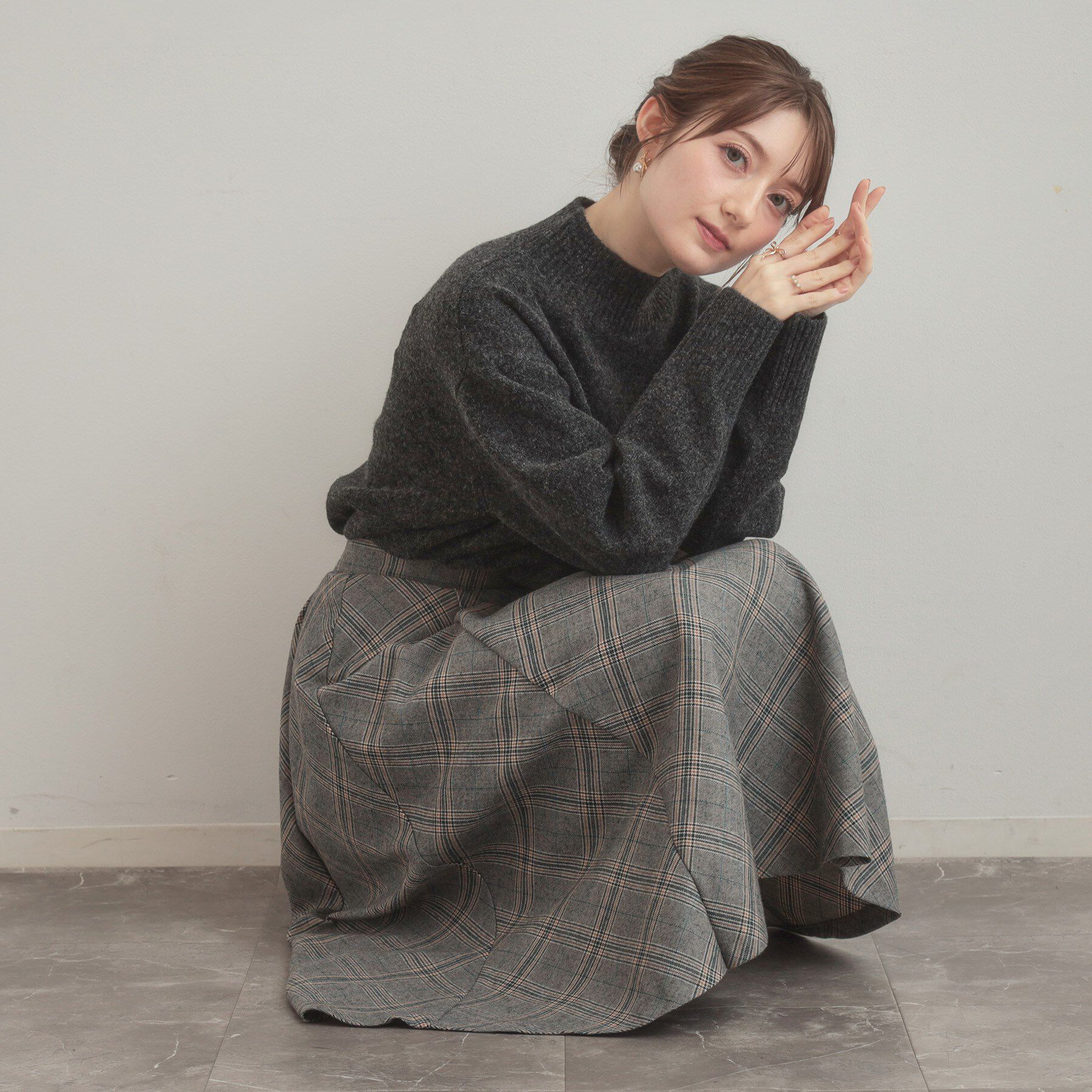 Couture broach「【5色展開】やわらかヤクライクニット」|ニット・セーター|