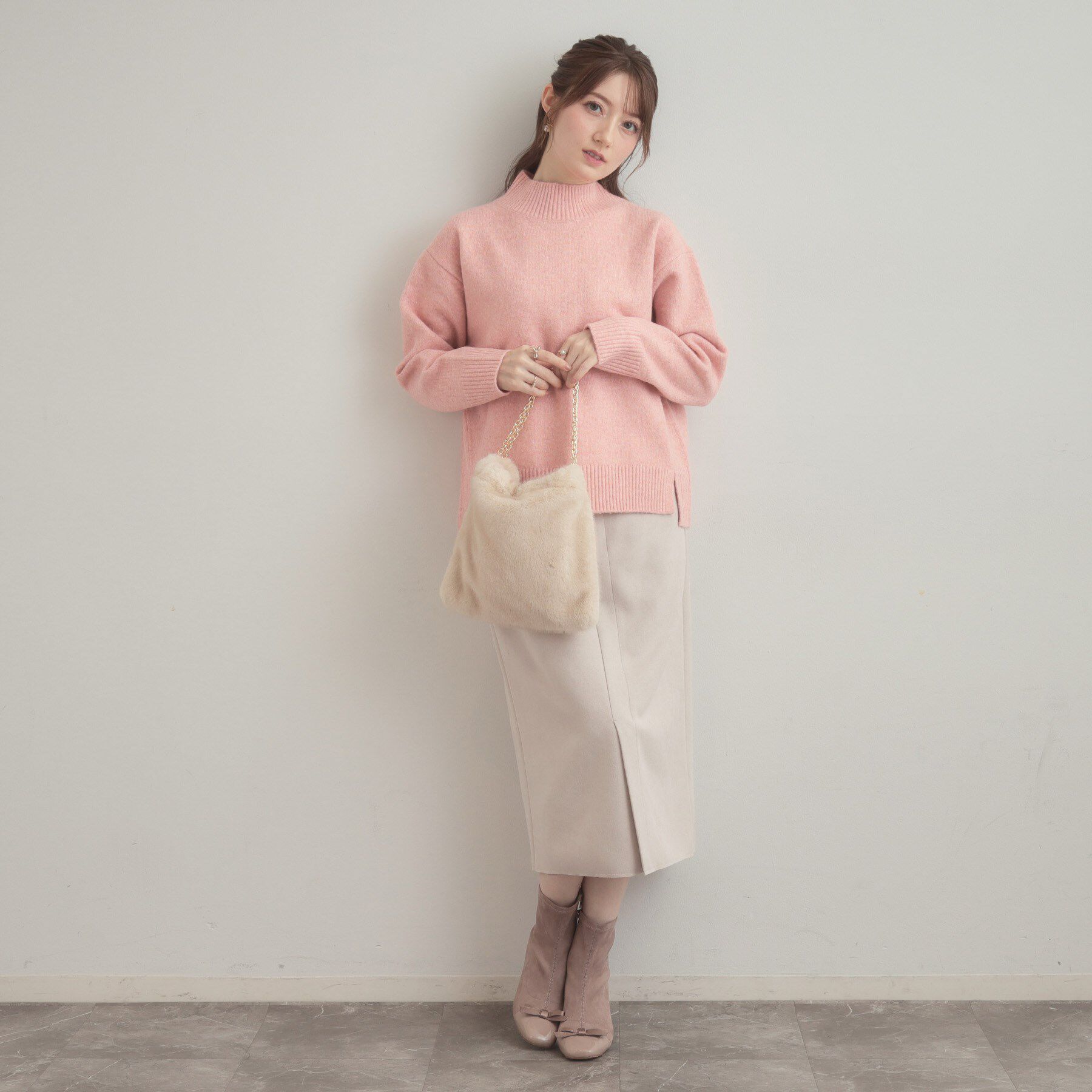 Couture broach「【5色展開】やわらかヤクライクニット」|ニット・セーター|