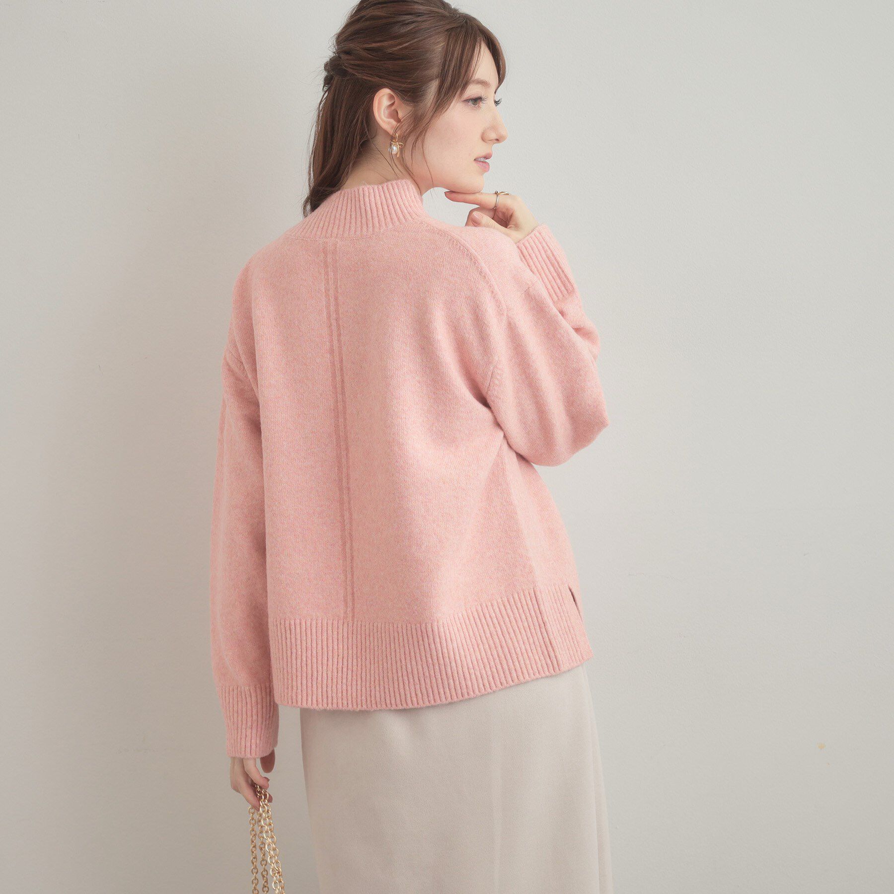 Couture broach「【5色展開】やわらかヤクライクニット」|ニット・セーター|