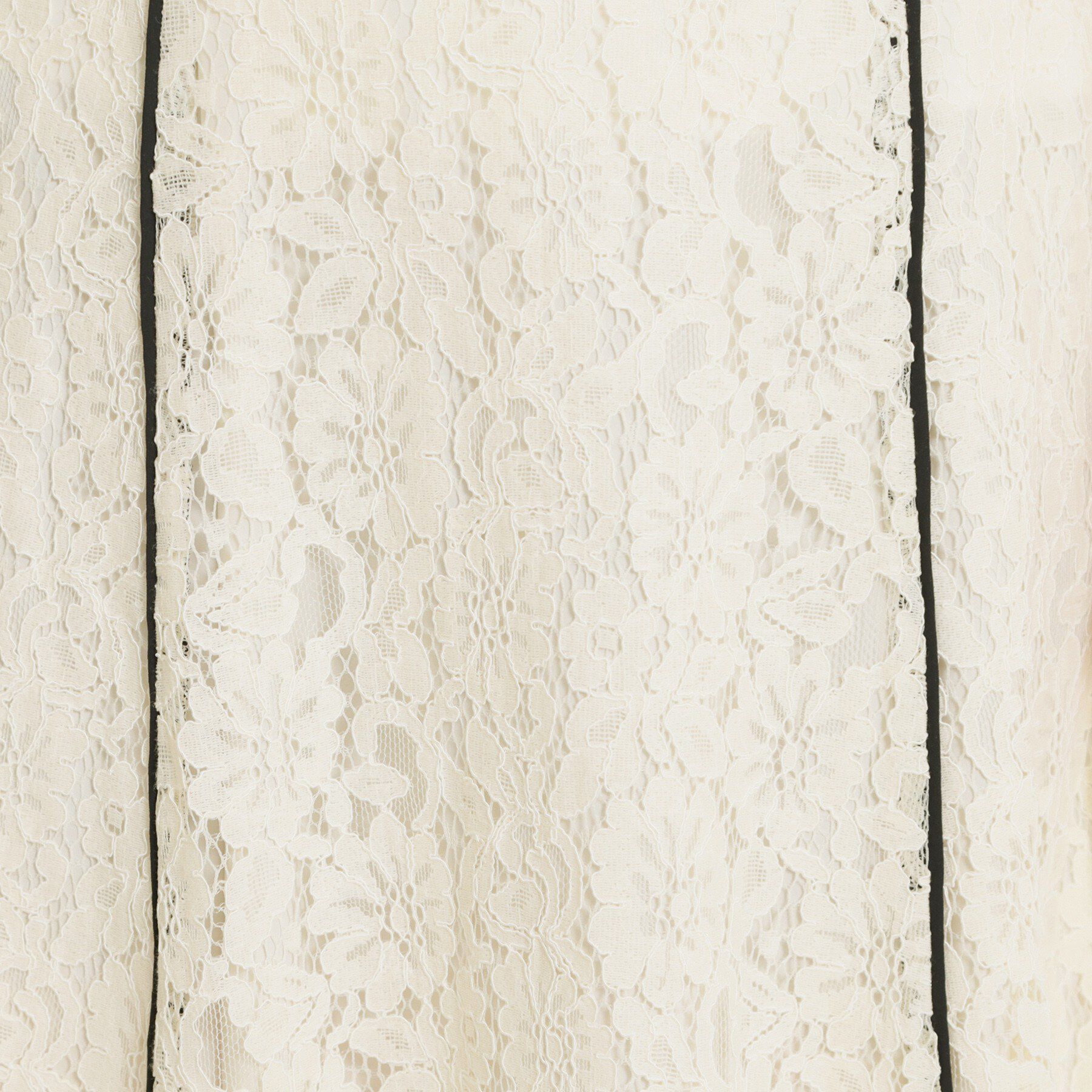 Couture broach「【洗える】コードフラワーレース スカート」|スカート|