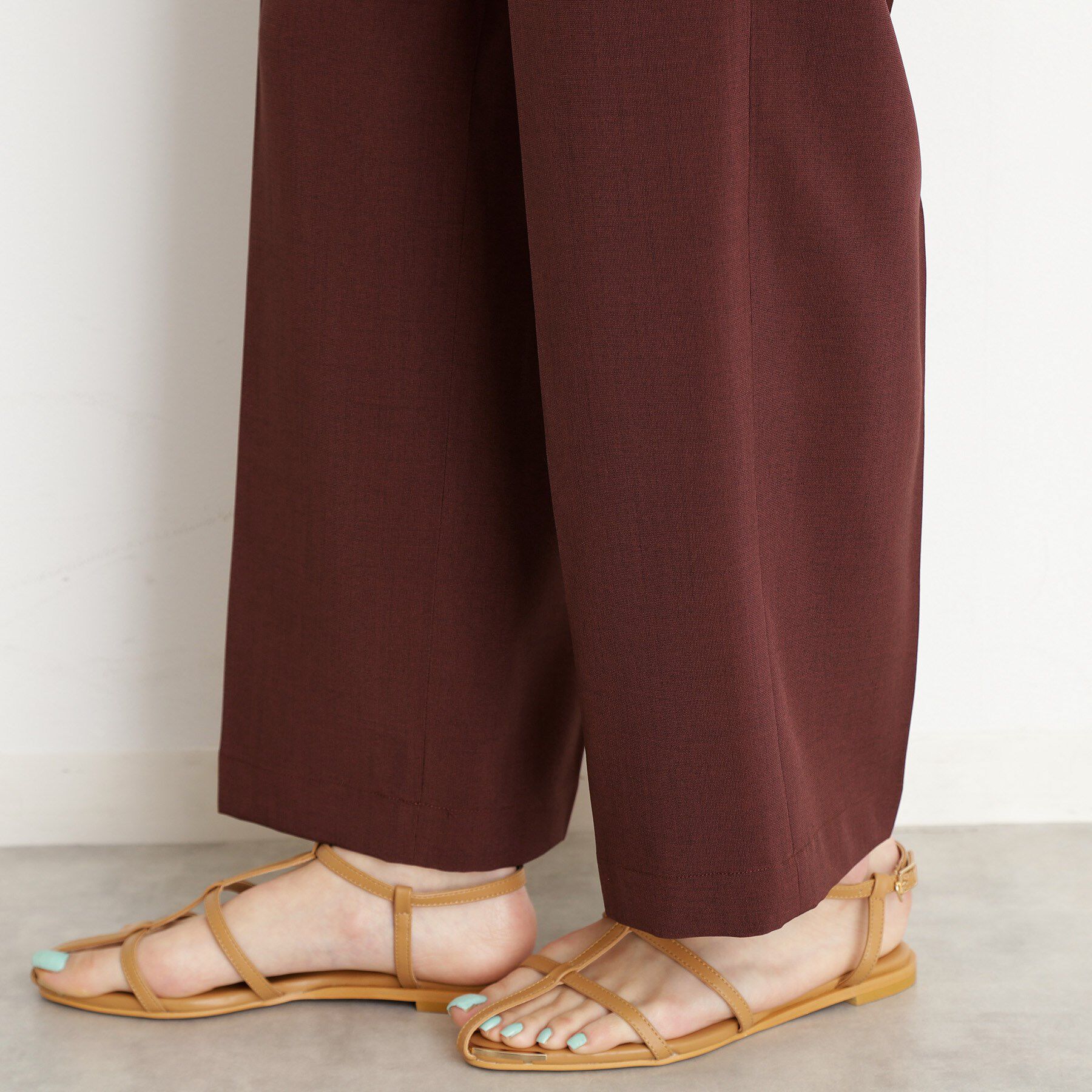 THE SHOP TK「【XS-XLサイズ】麻調ワイドパンツ/洗濯機OK/from the VOICE」|その他|