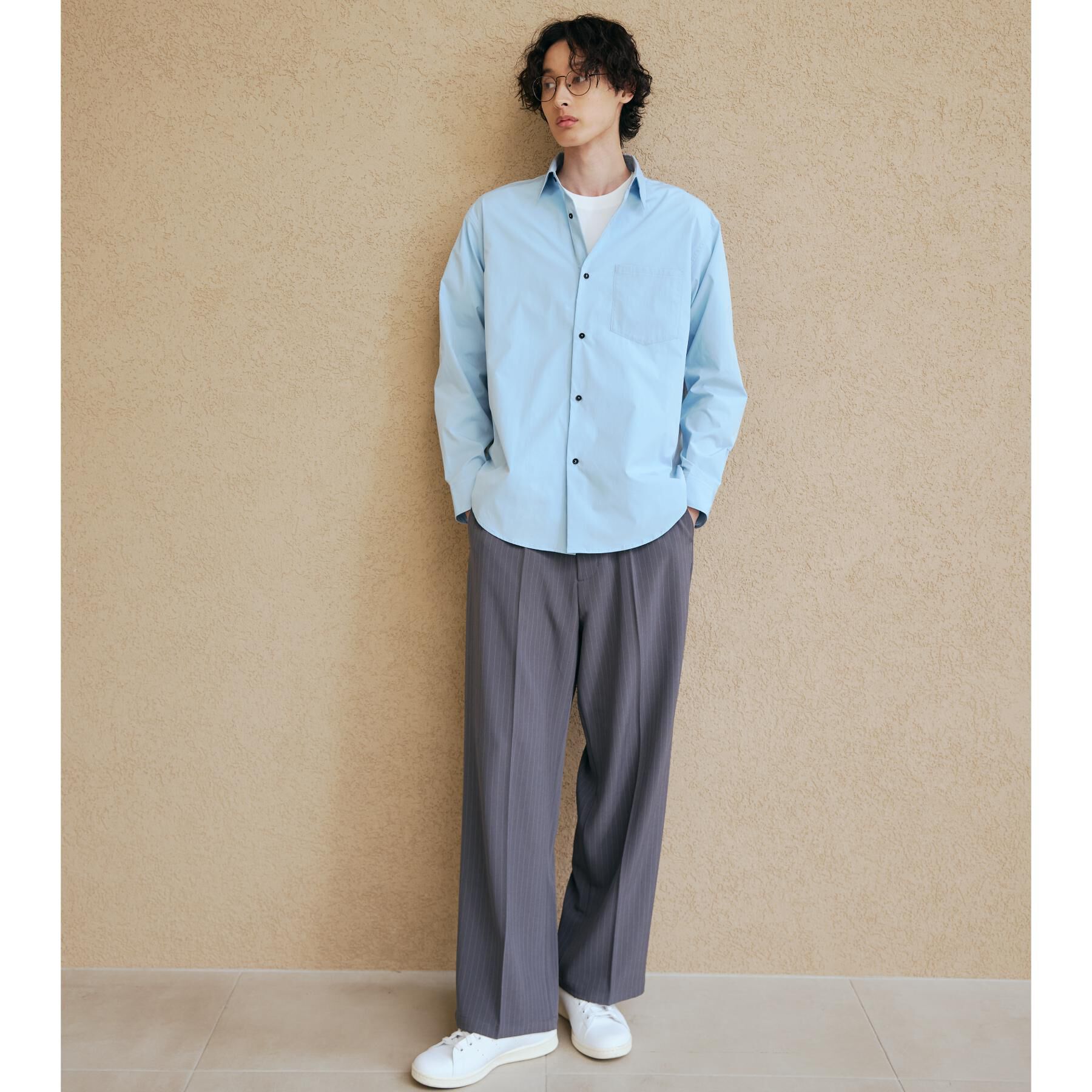 THE SHOP TK「タックワイドスラックス【セットアップ可/洗濯機OK】」|その他|