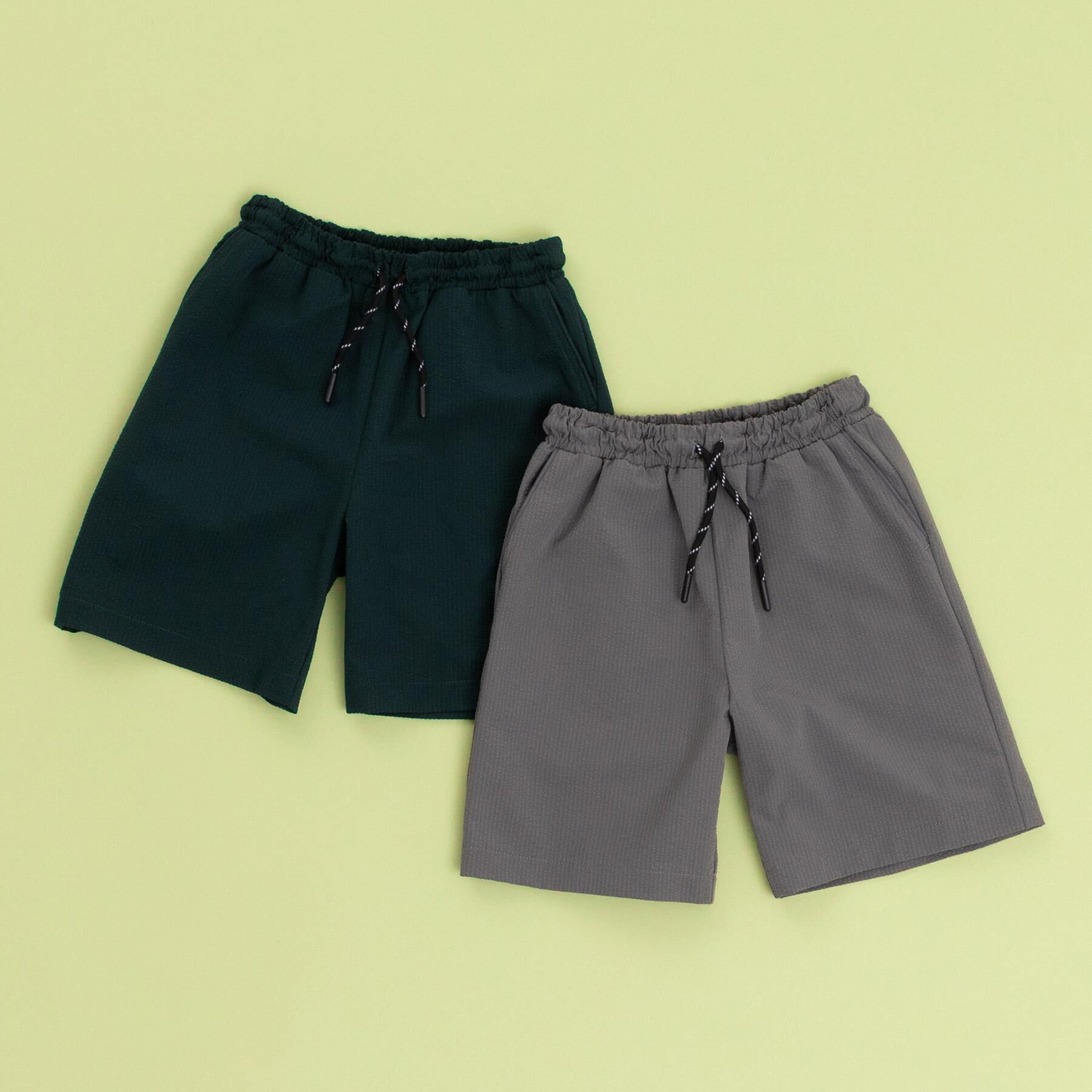 THE SHOP TK「【110-150】涼しい♪サッカーショートパンツ/洗濯機OK」|キュロット|