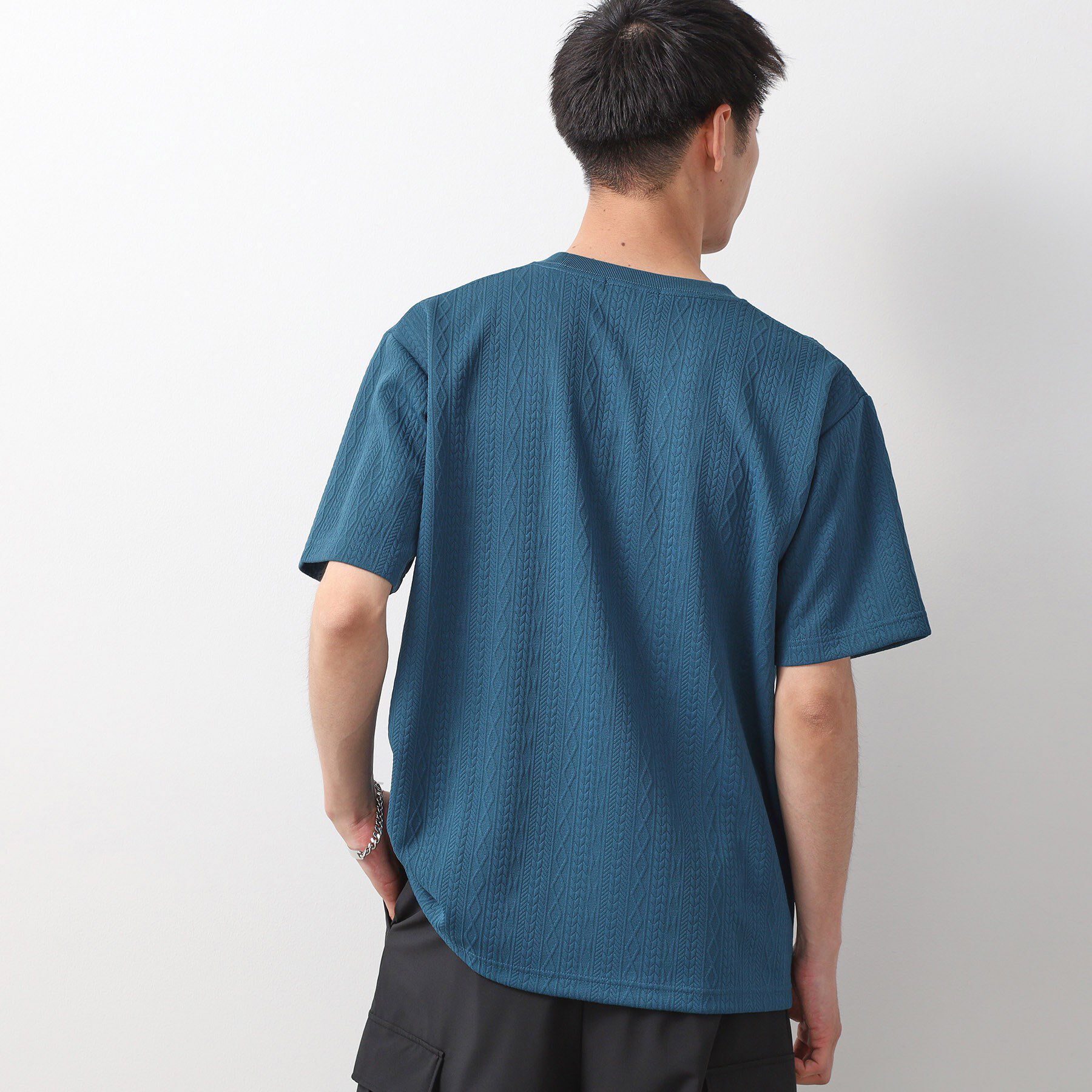 THE SHOP TK「ライトフクレジャカード半袖Tシャツ 洗濯機OK」|Tシャツ・カットソー|