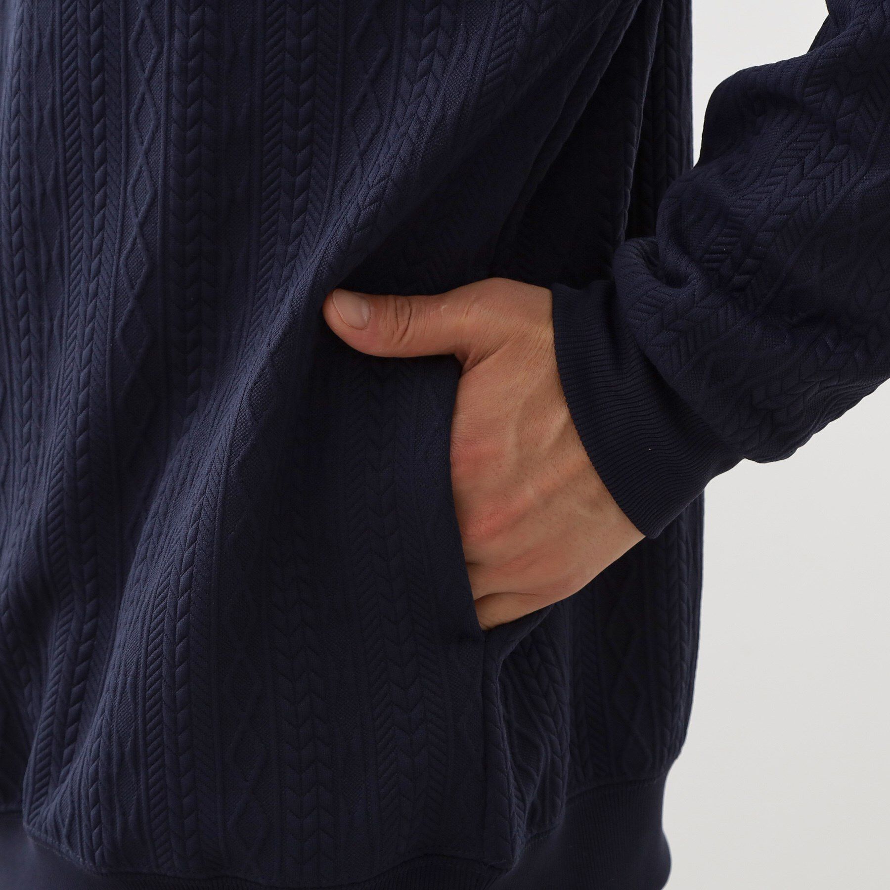 THE SHOP TK「フクレキルトパーカ 【洗濯機OK】」|パーカー|