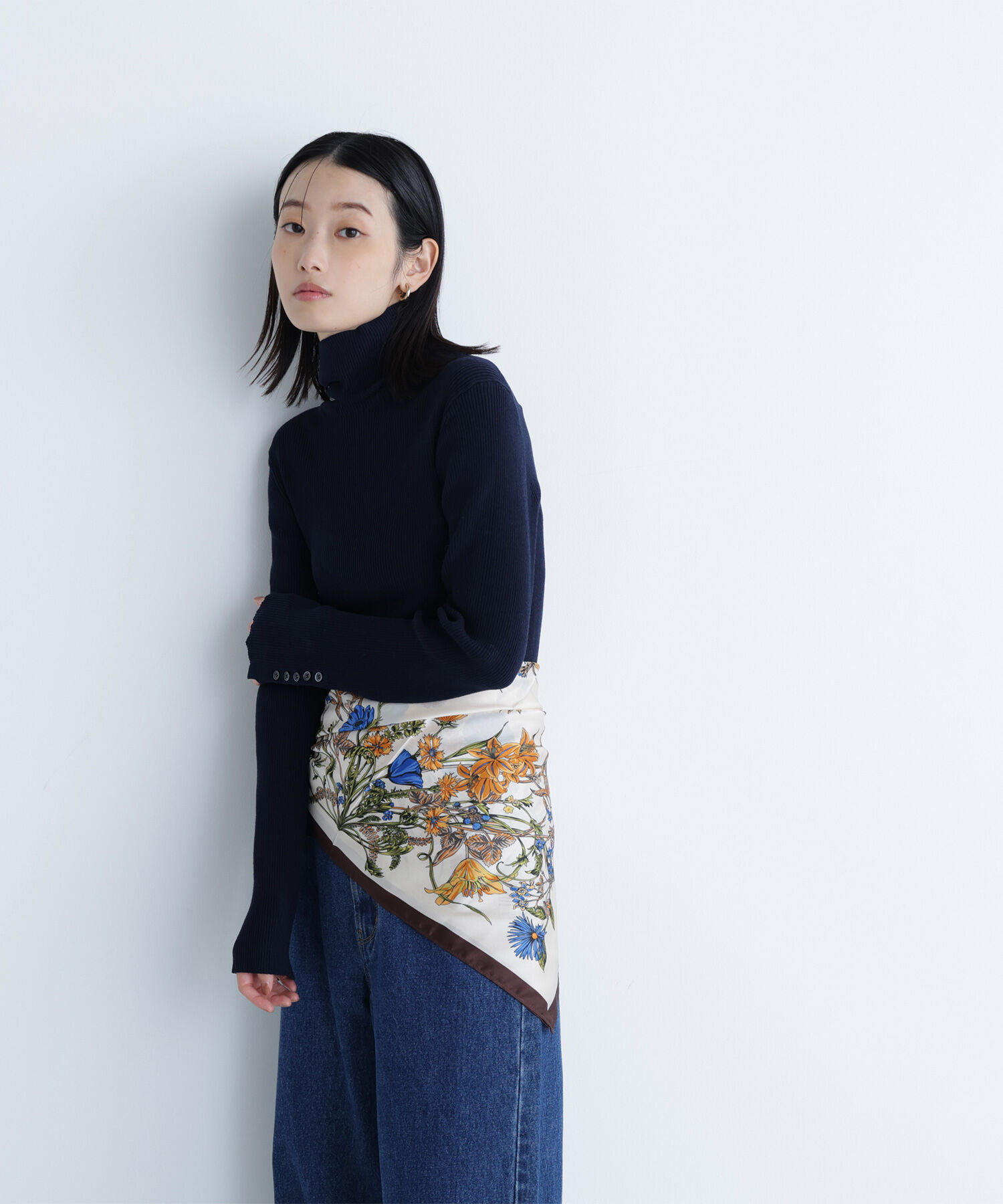  「ベーシックタートルネックニット」|ニット・セーター|