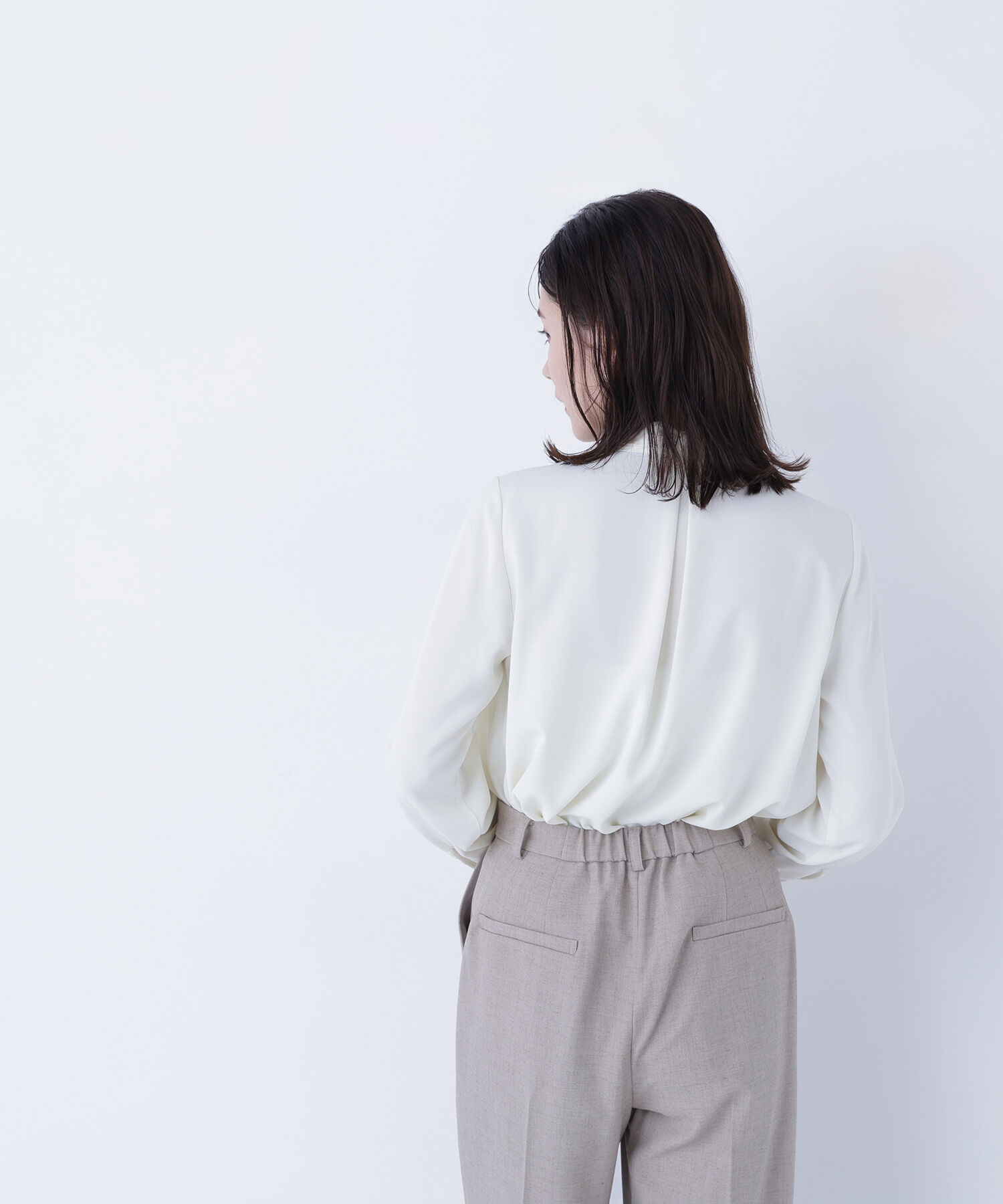  「2wayリボンボウブラウス」|シャツ・ブラウス|