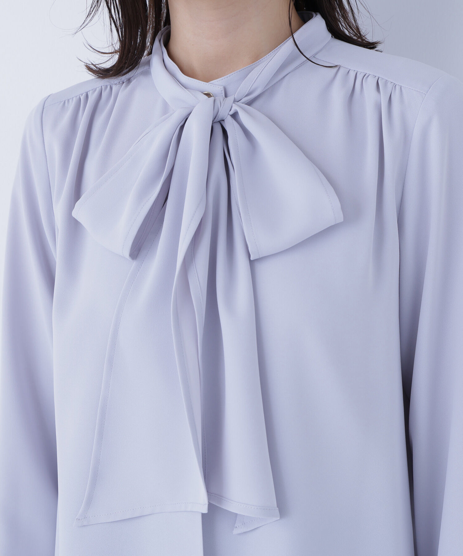  「2wayリボンボウブラウス」|シャツ・ブラウス|