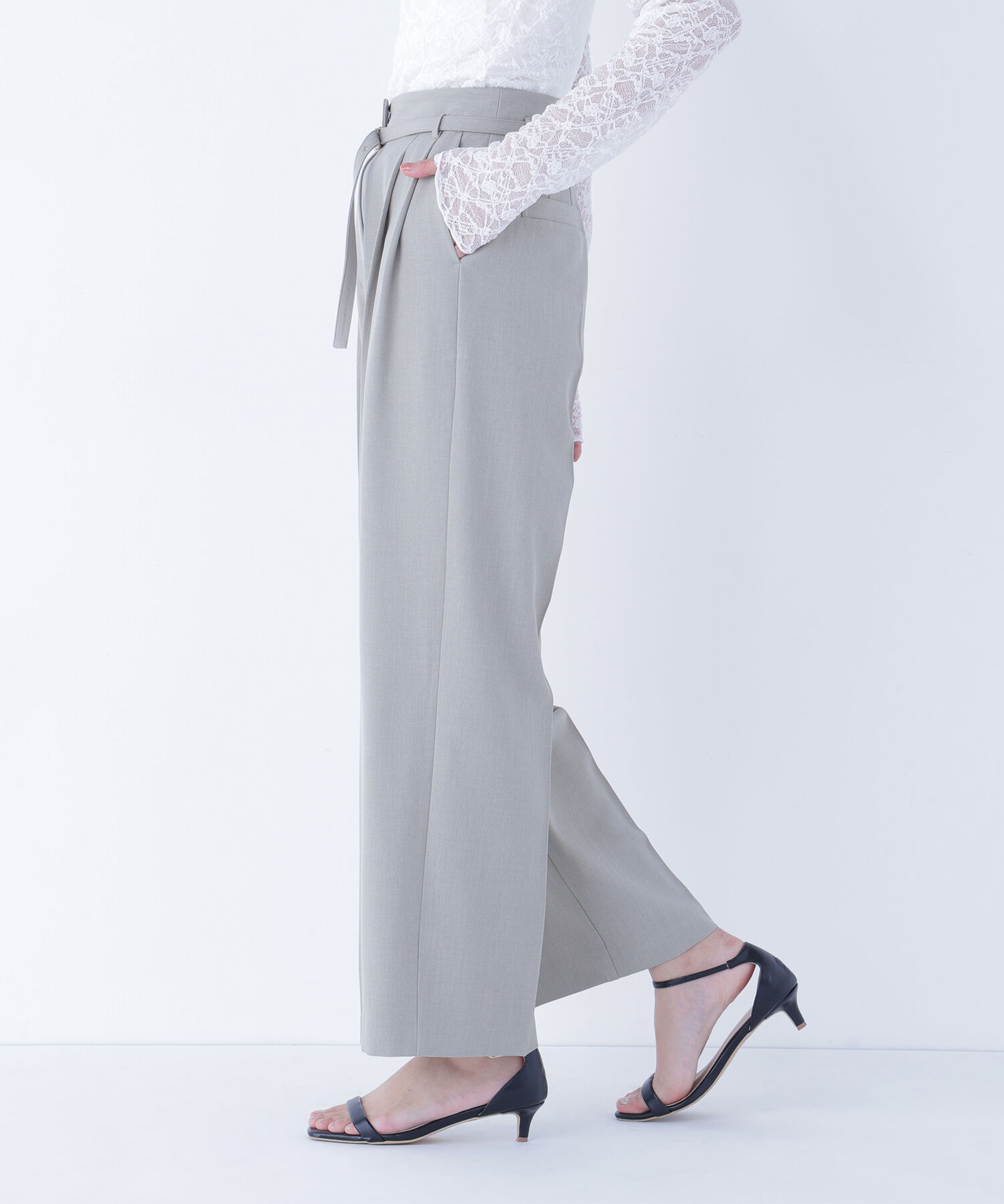  「クラッシー SETUP ツータックパンツ」|その他|