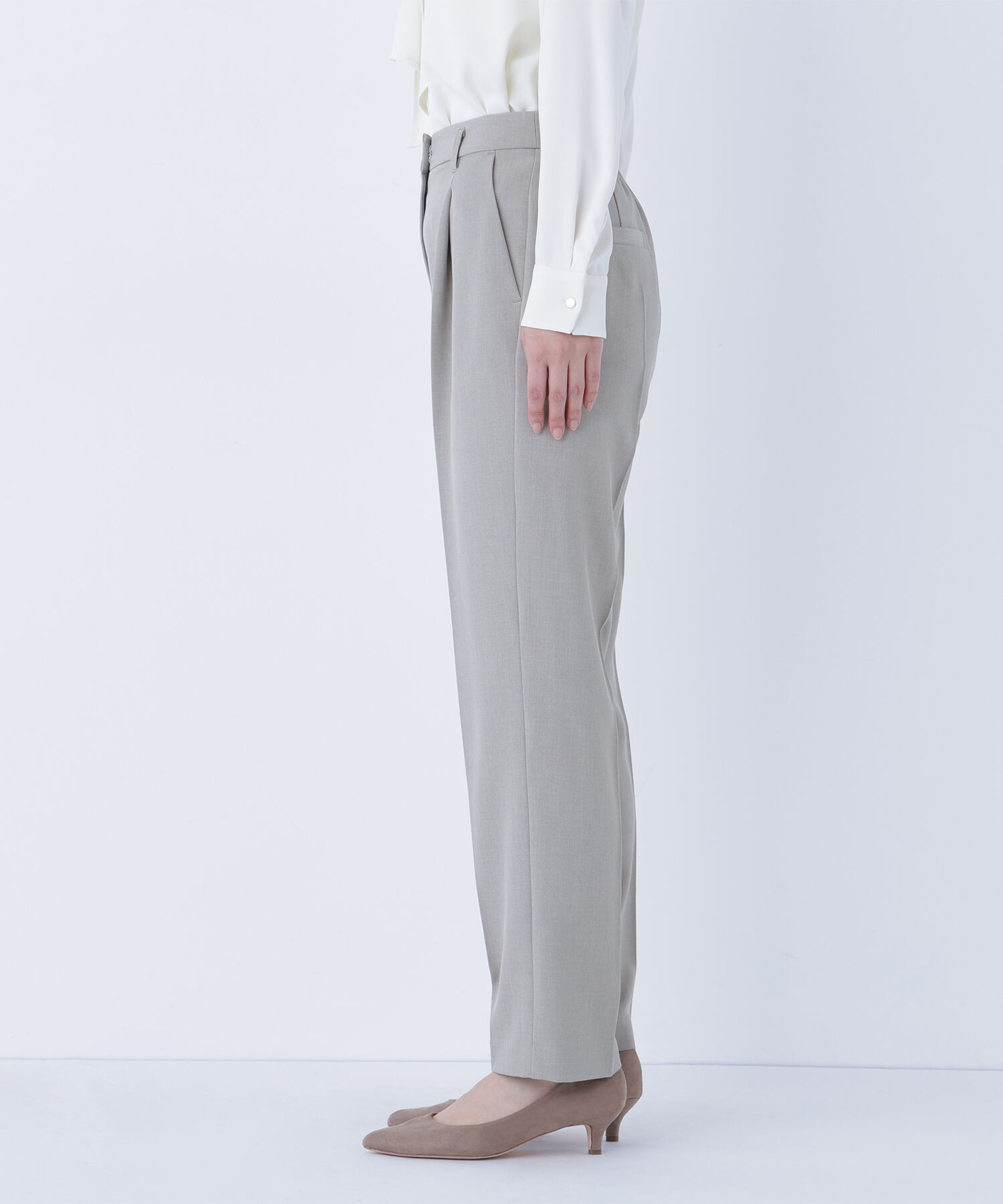  「クラッシー SETUP タックパンツ」|その他|