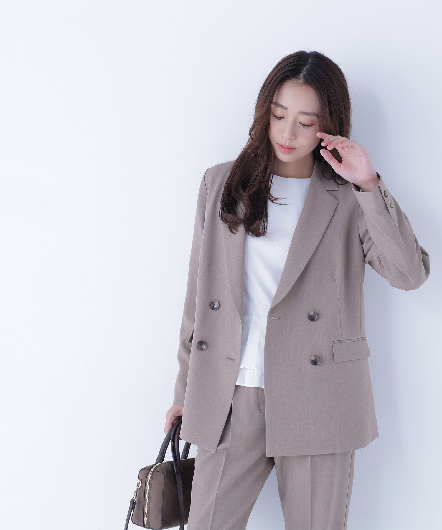  「クラッシー SETUP ダブルブレストジャケット」|その他|