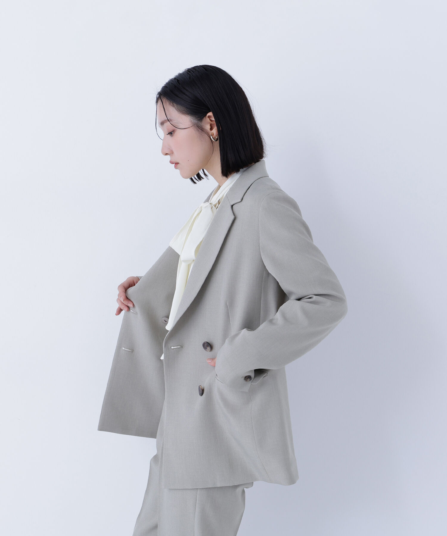  「クラッシー SETUP ダブルブレストジャケット」|その他|