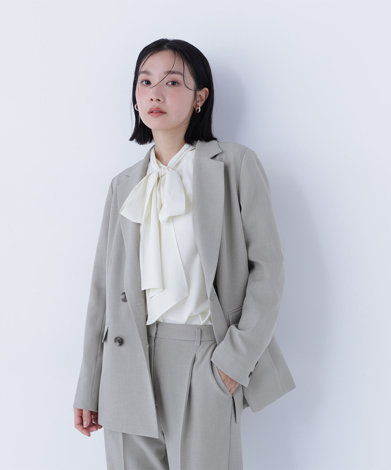  「クラッシー SETUP ダブルブレストジャケット」|その他|