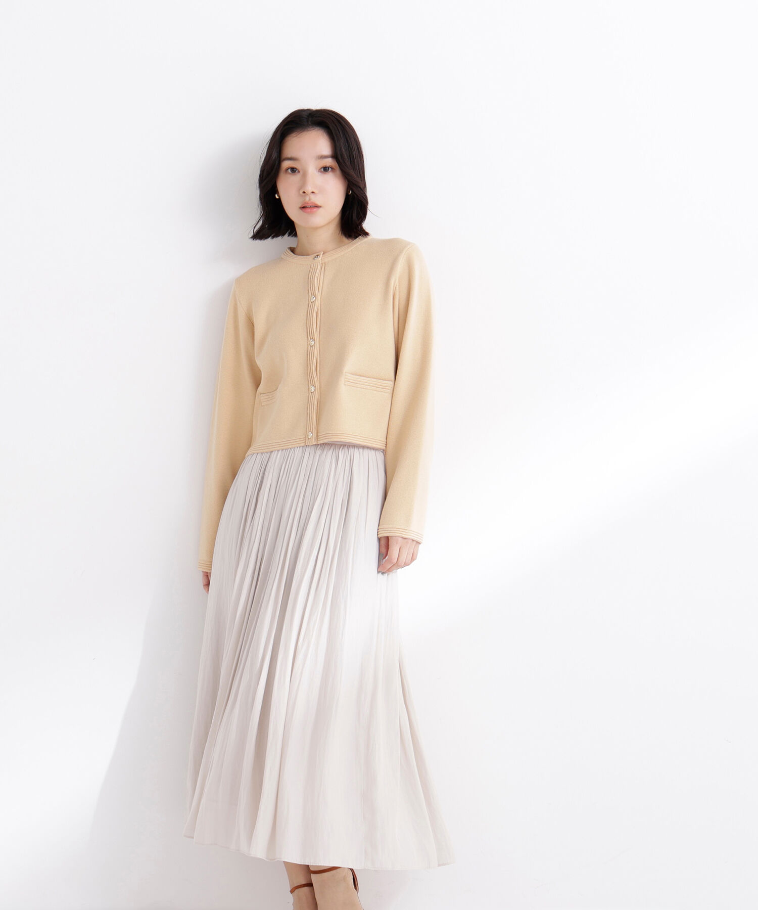  「シルクブレンドカーディガン」|ニット・セーター|