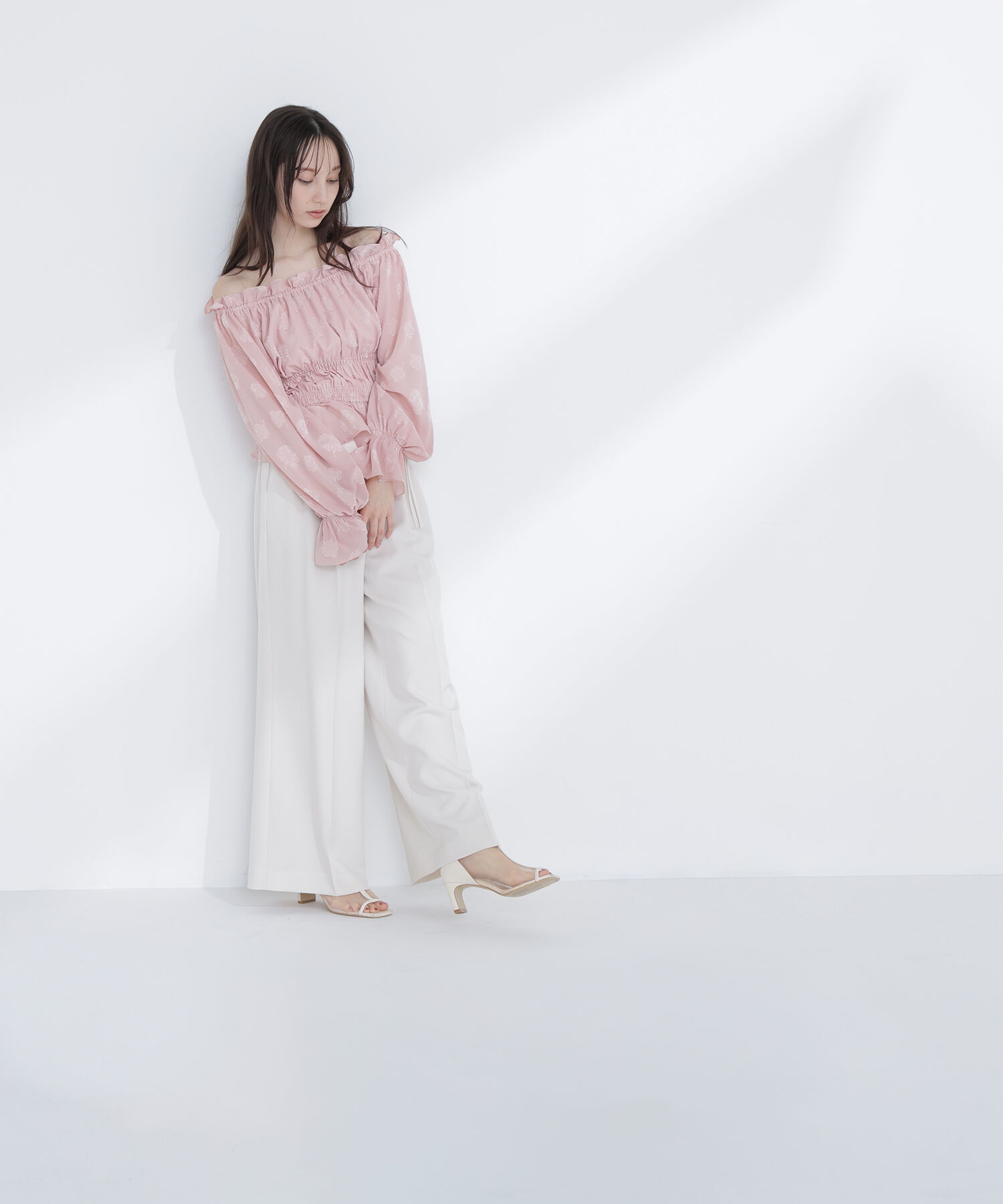  「ダブルベルトワイドパンツ」|その他|