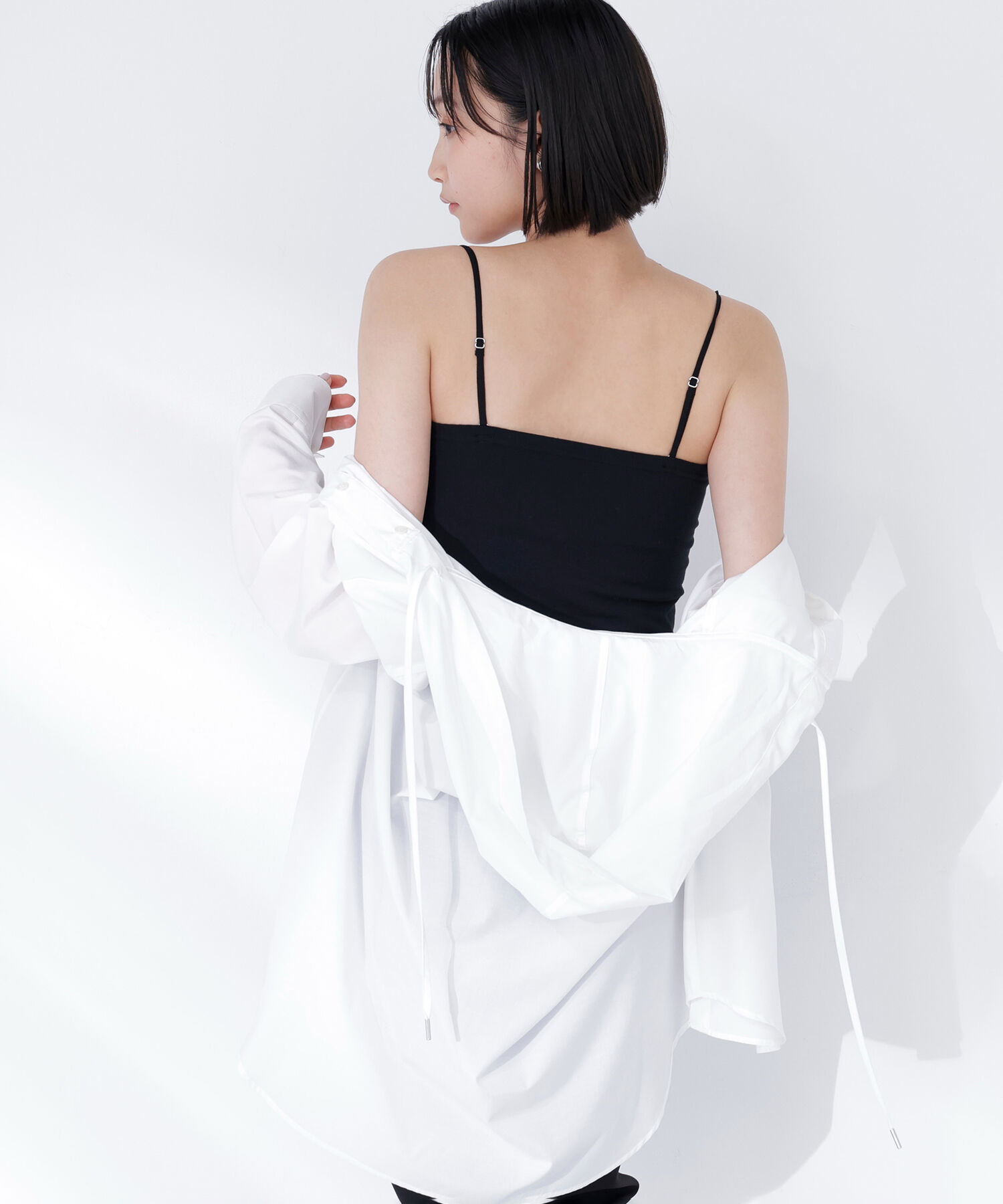  「カップ付インナーシリーズ ベアトップ」|Tシャツ・カットソー|