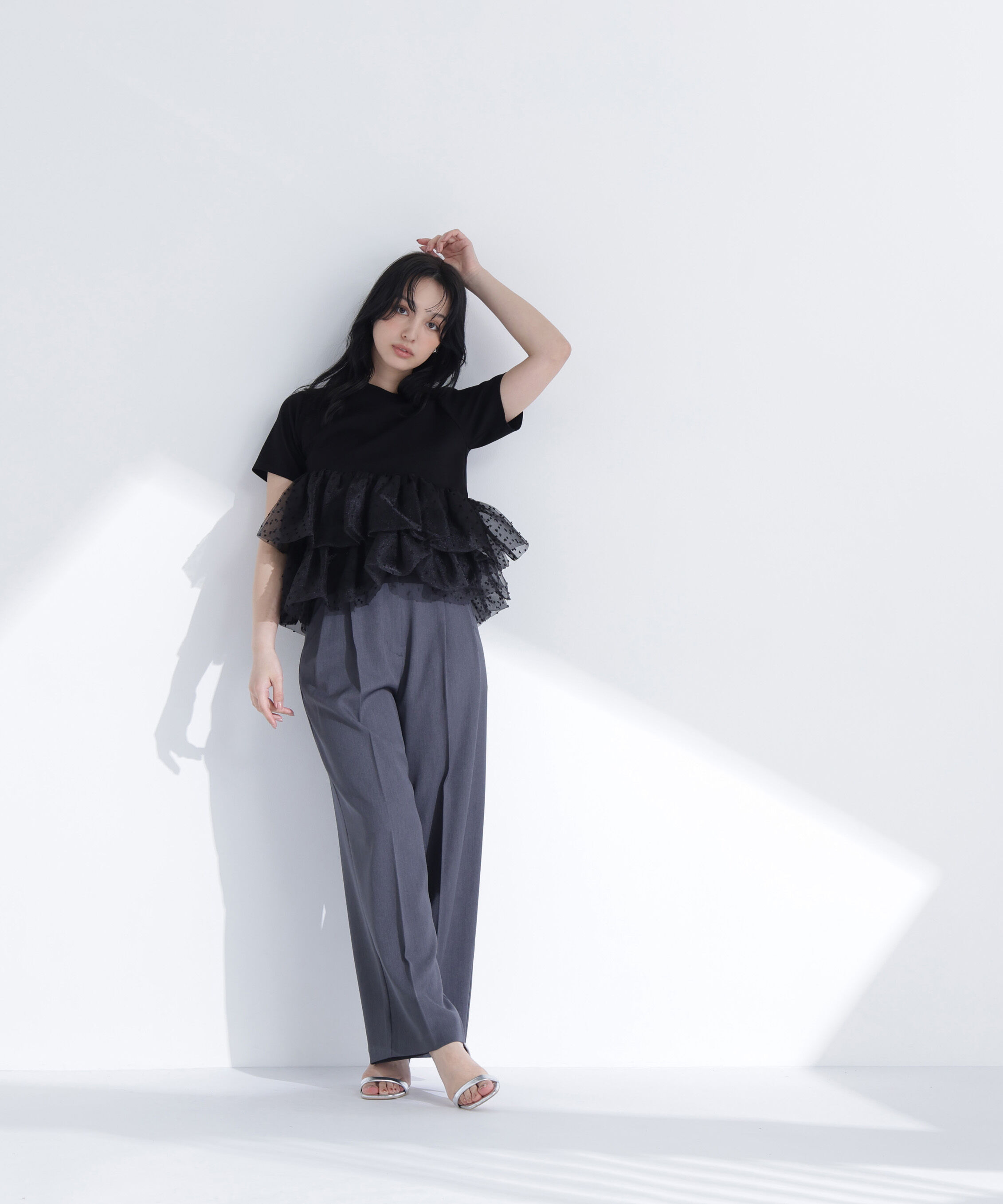  「カットドビーティアードカットソー」|Tシャツ・カットソー|